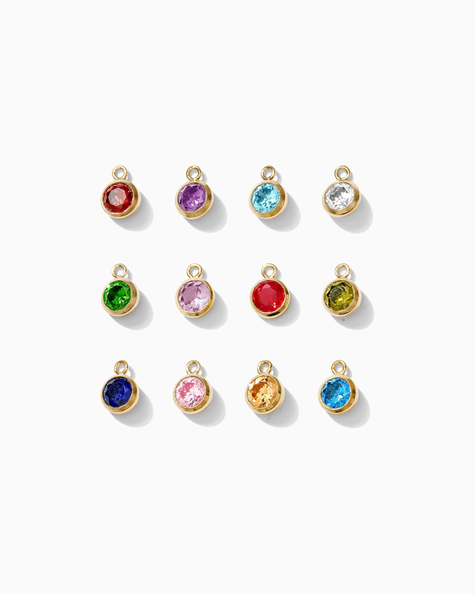 4mm Birthstone Charm