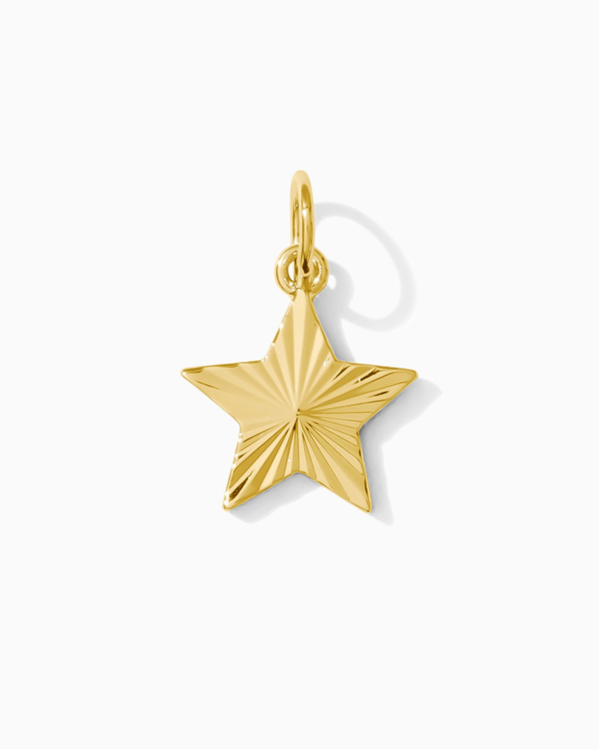 Fluted Star Charm (Final Sale)