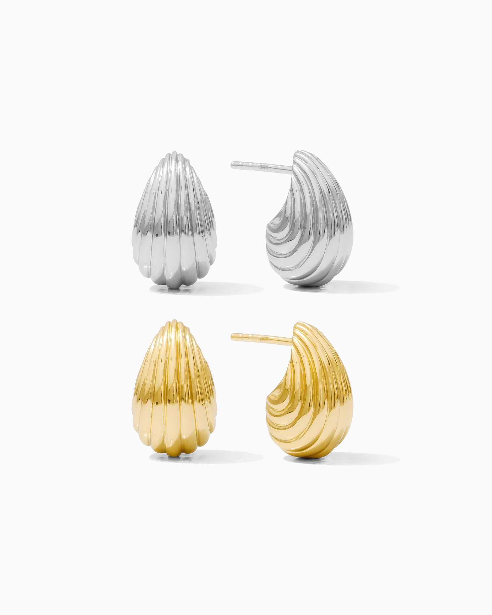 Driftwood Shell Earrings