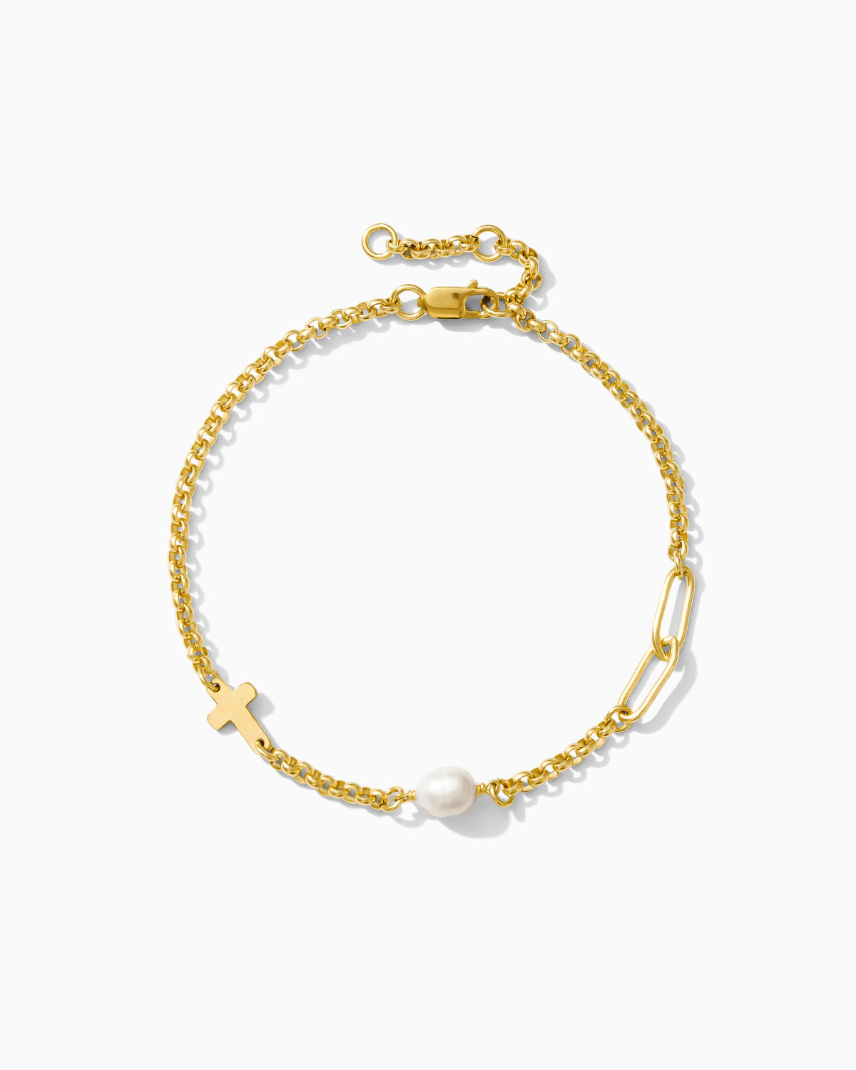 Faith Linked Bracelet