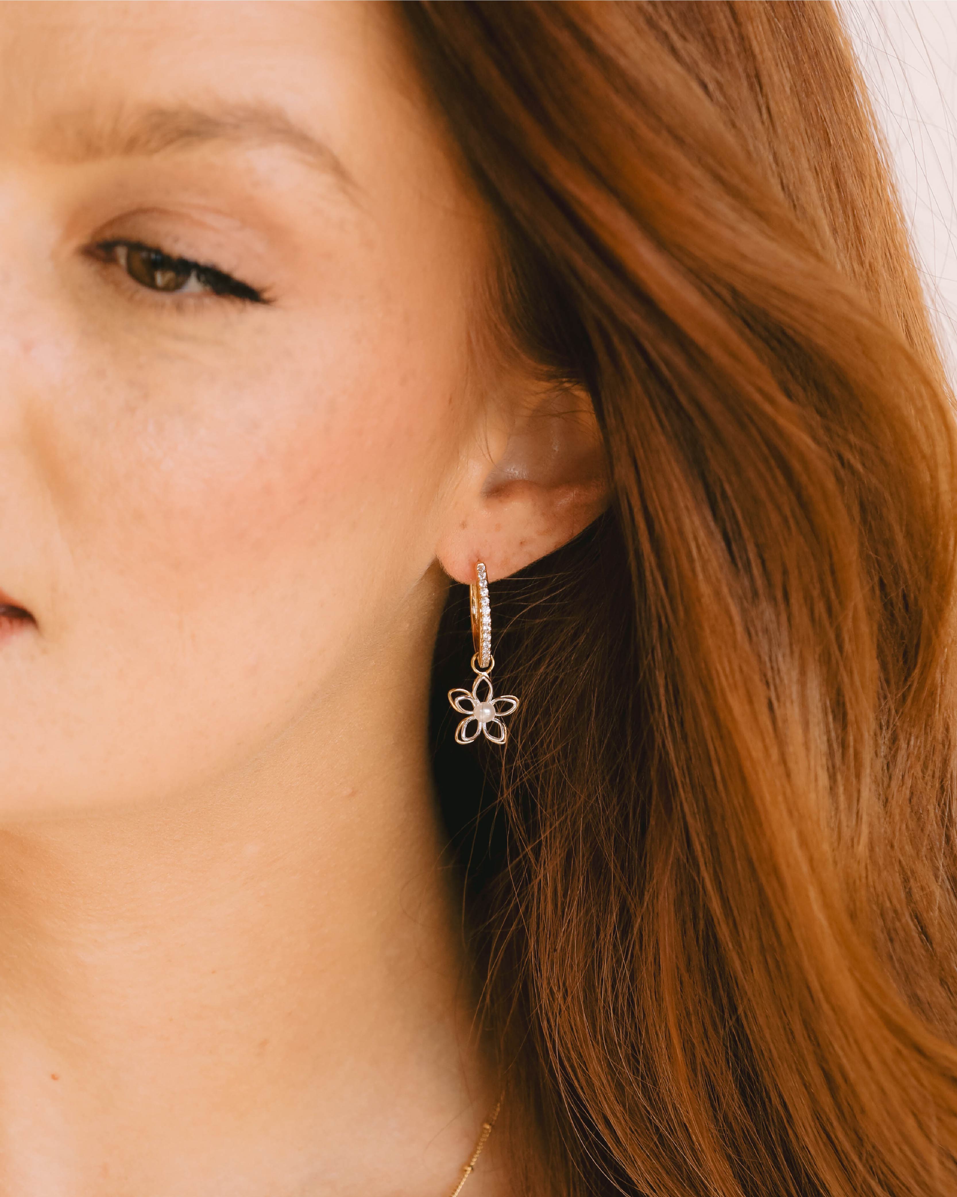 Everbloom Hoop Earrings