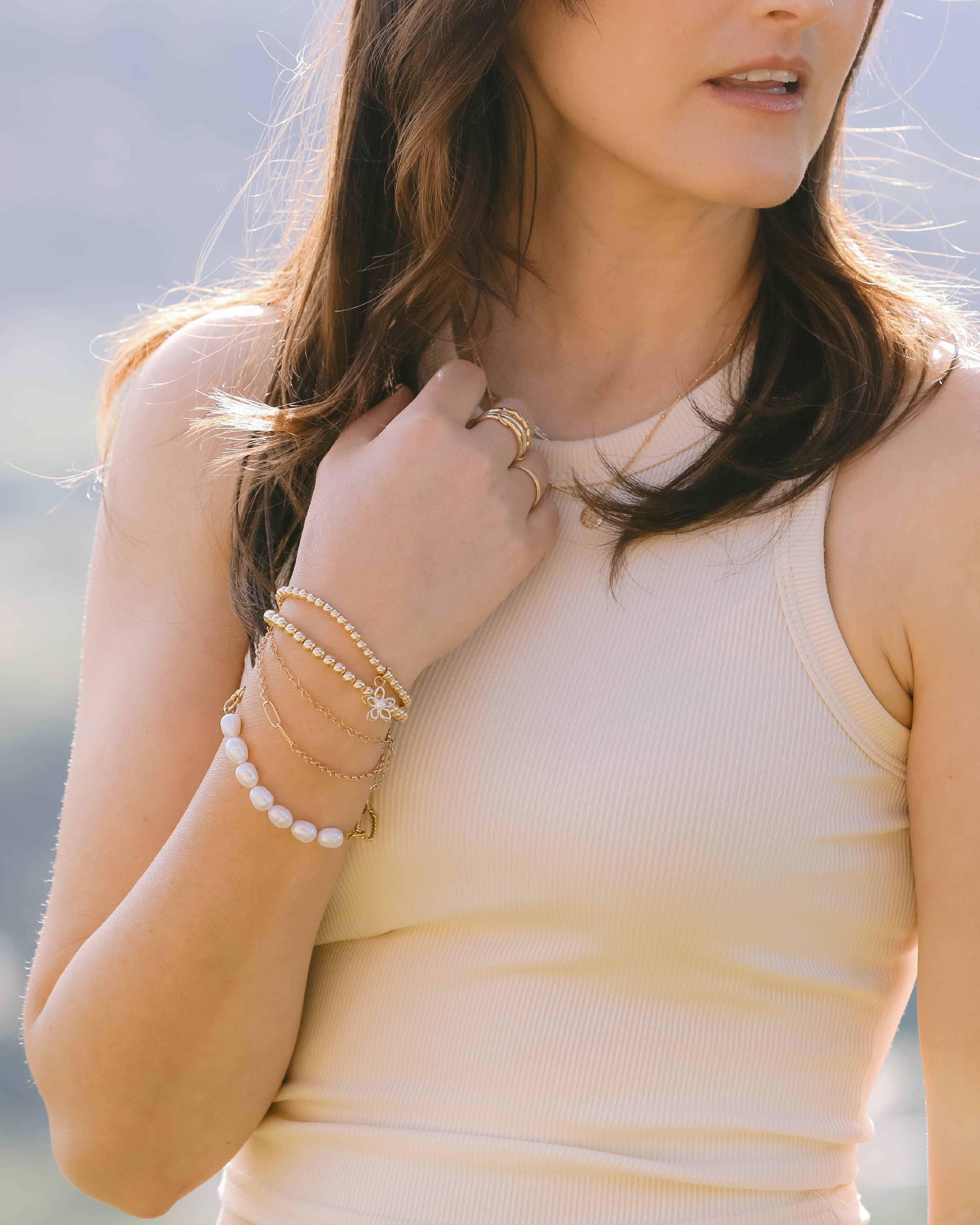 Wire Flower Clarke Charm