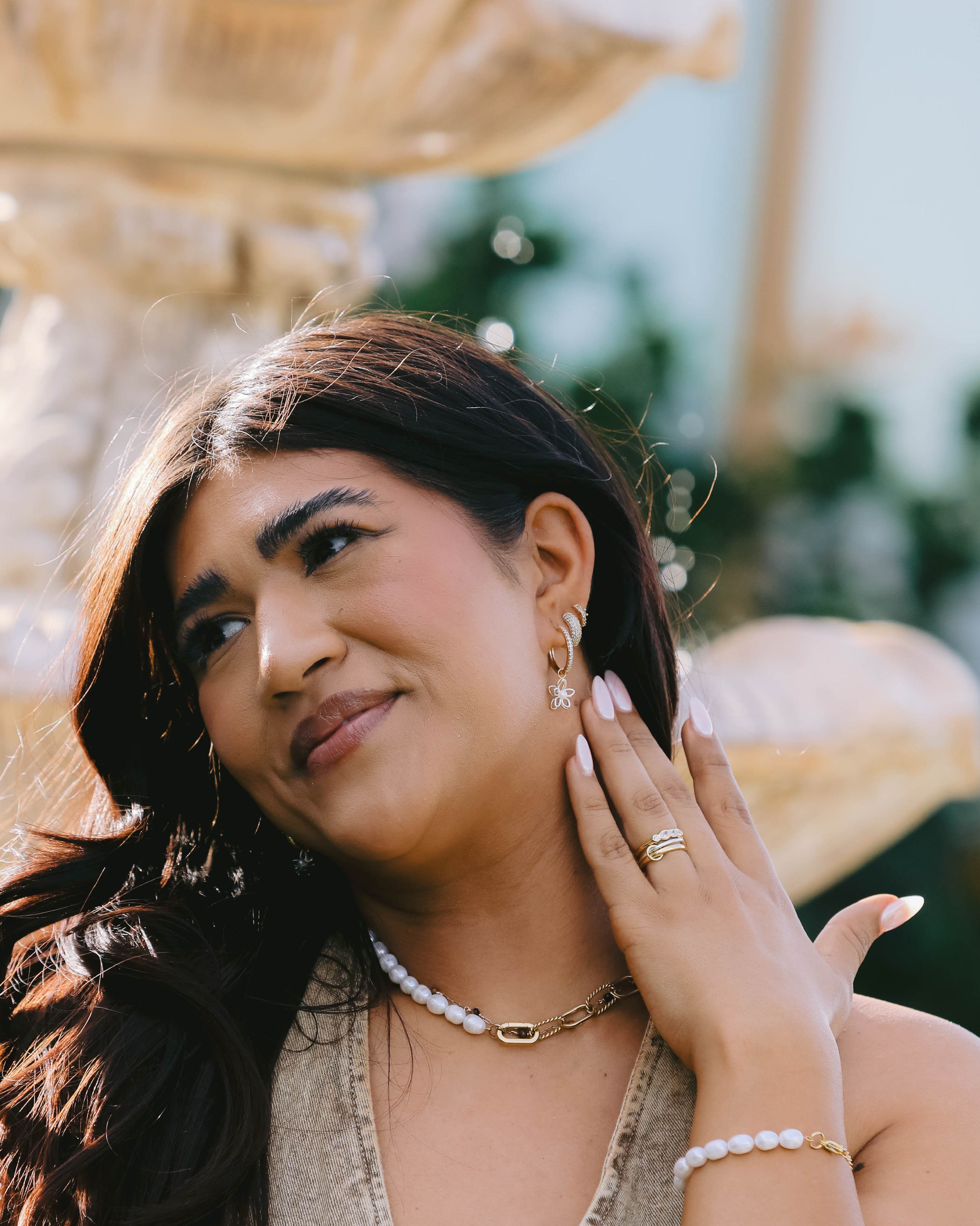 Wire Flower Clarke Charm