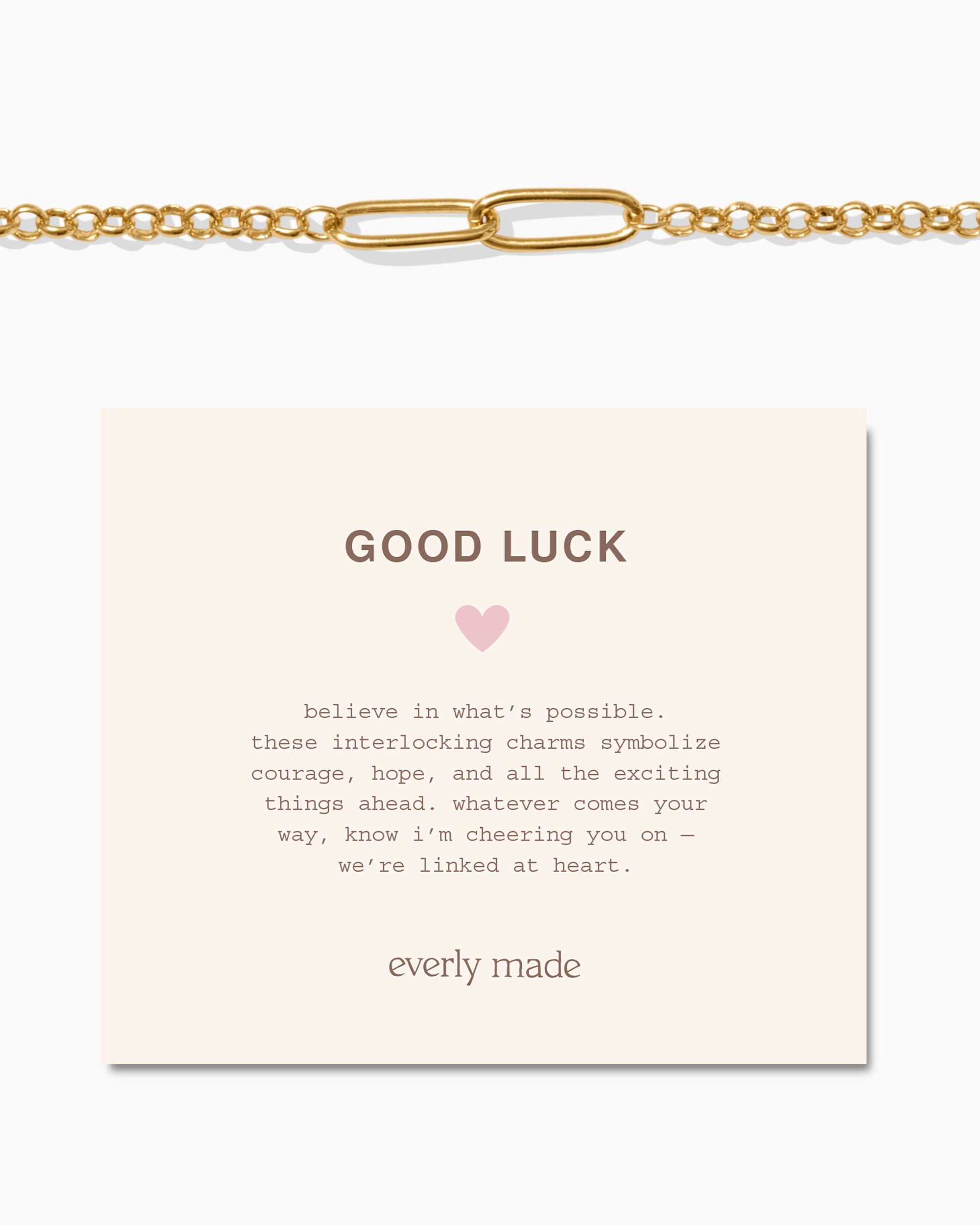 Linked Bracelet • Good Luck