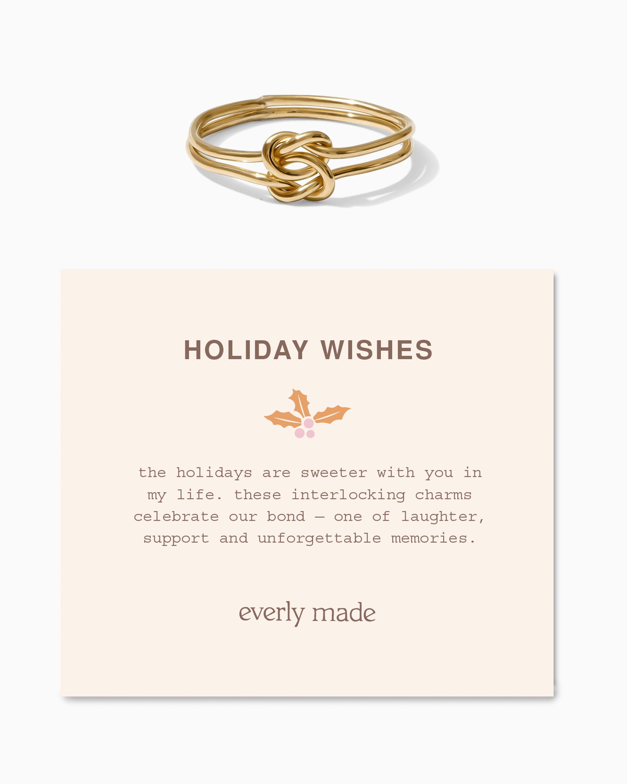 Linked Ring • Holiday Wishes