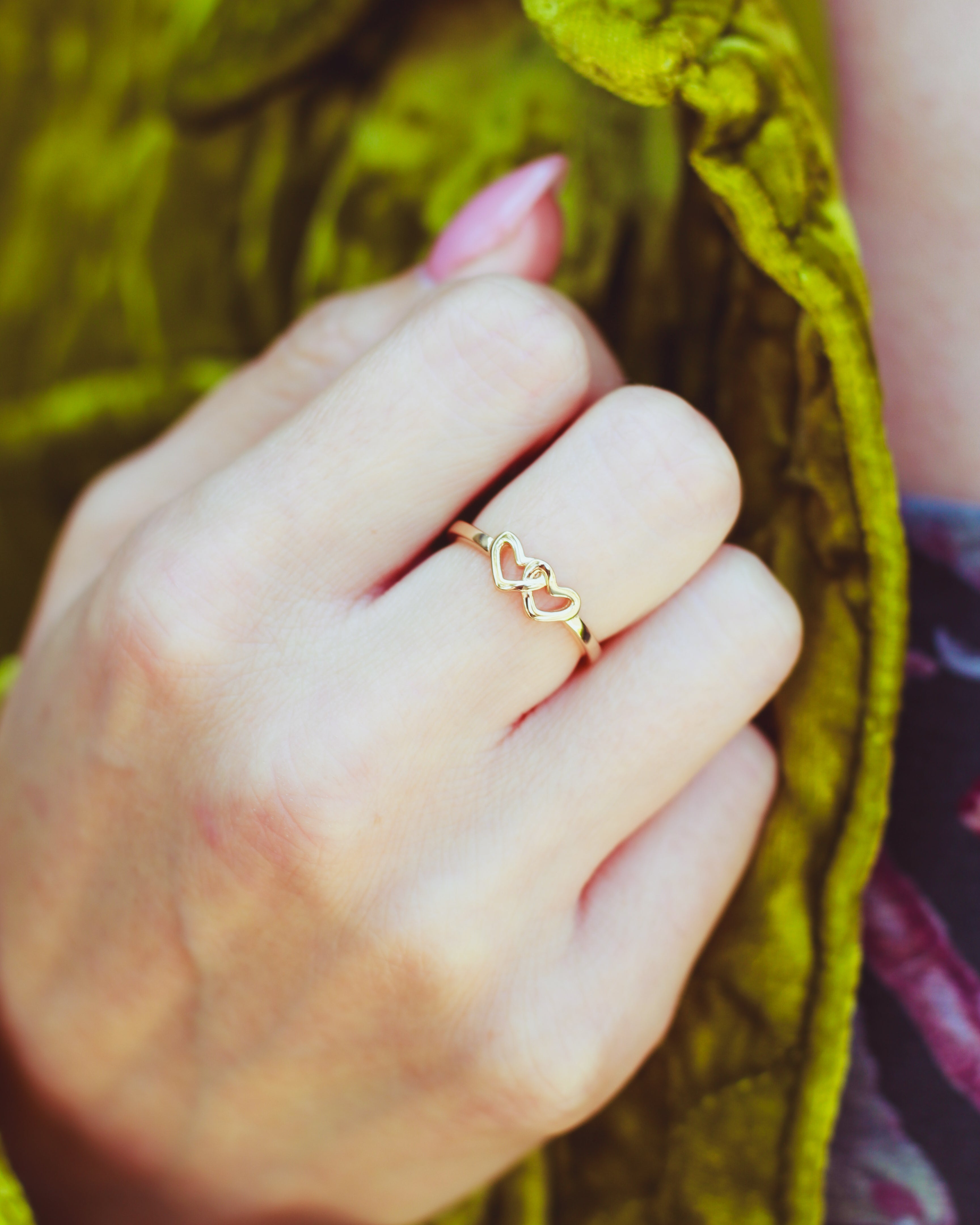 Linked Hearts Ring • New Beginnings