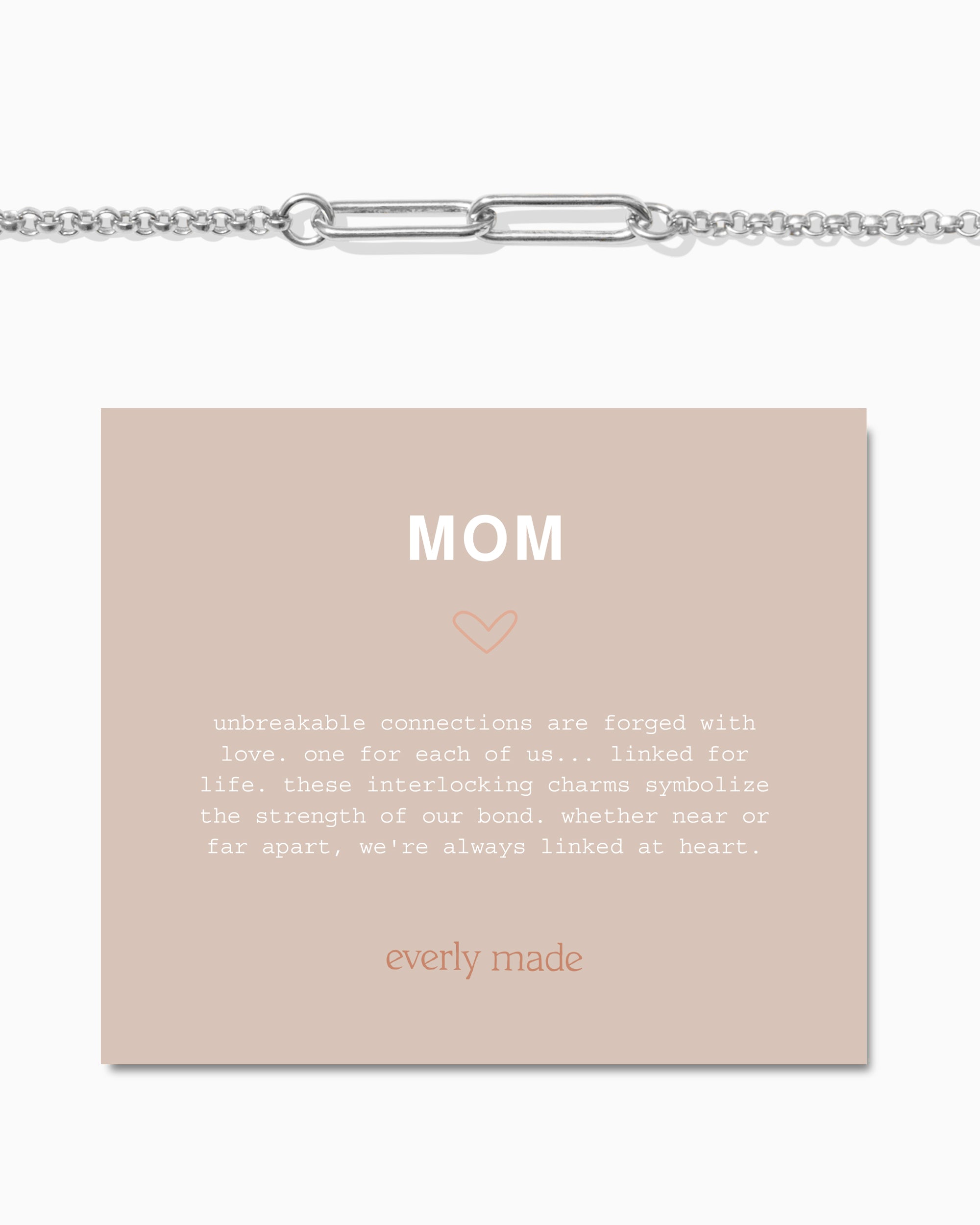 Linked Bracelet • Mom