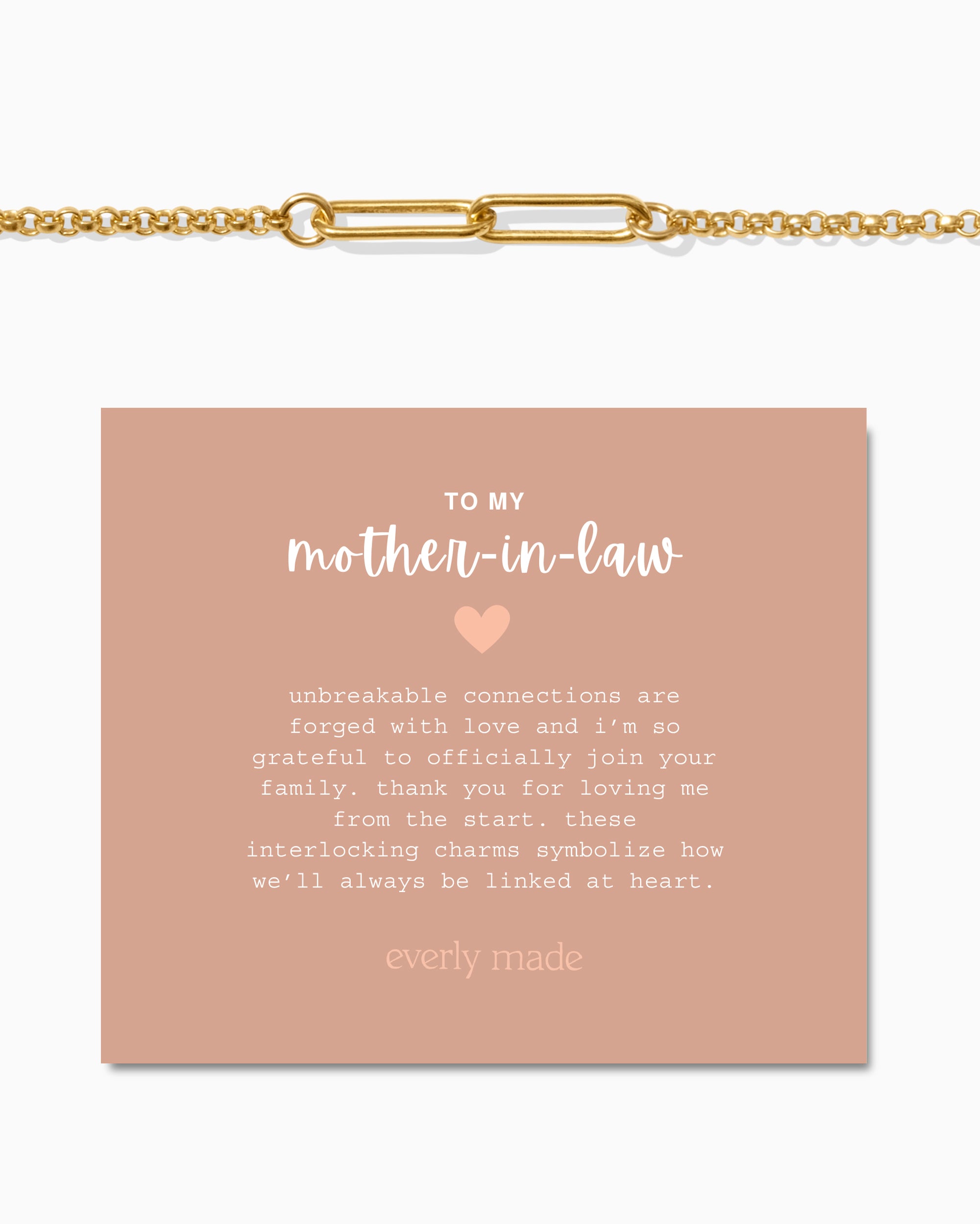 Linked Bracelet • Mother-in-Law