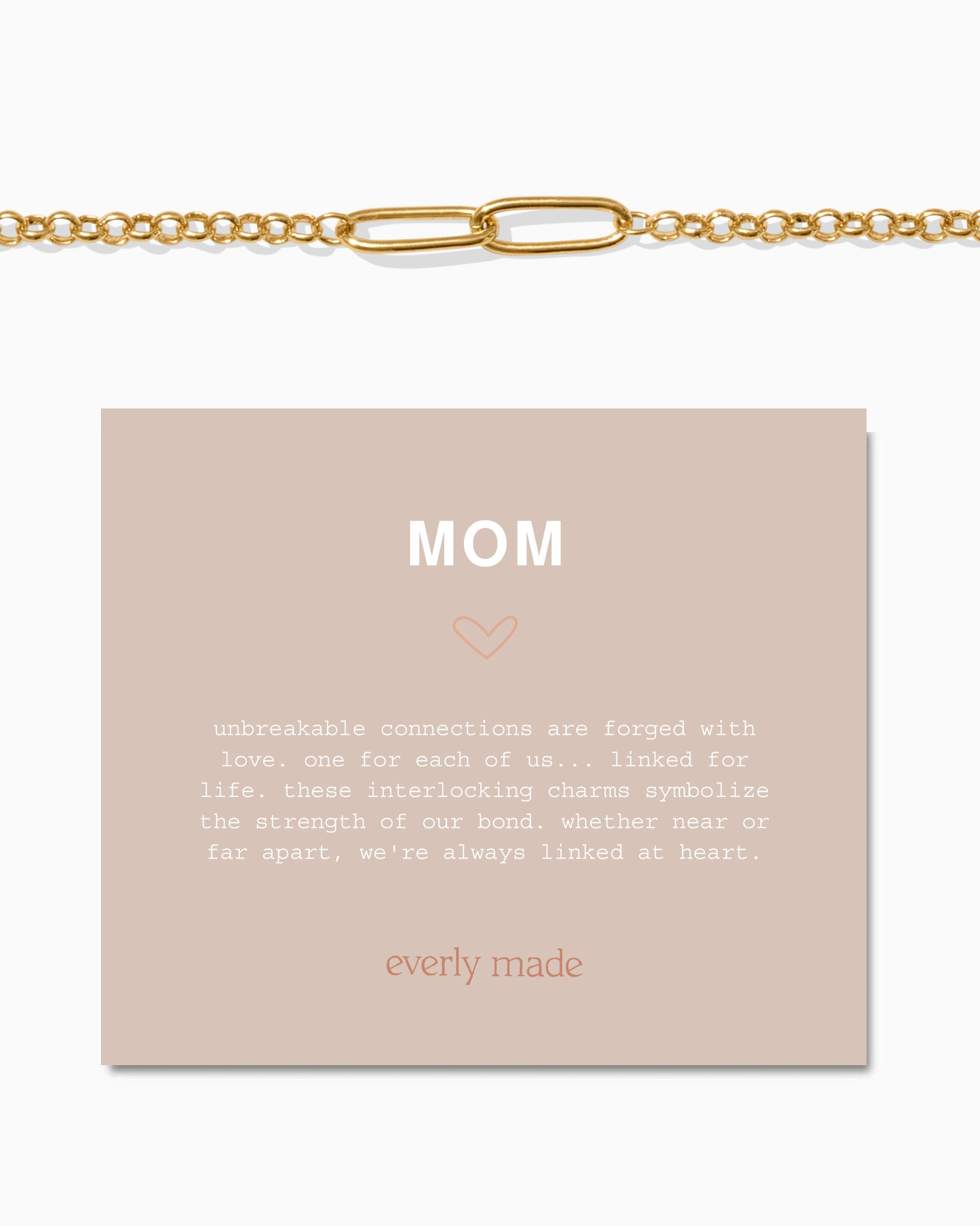 Linked Bracelet • Mom