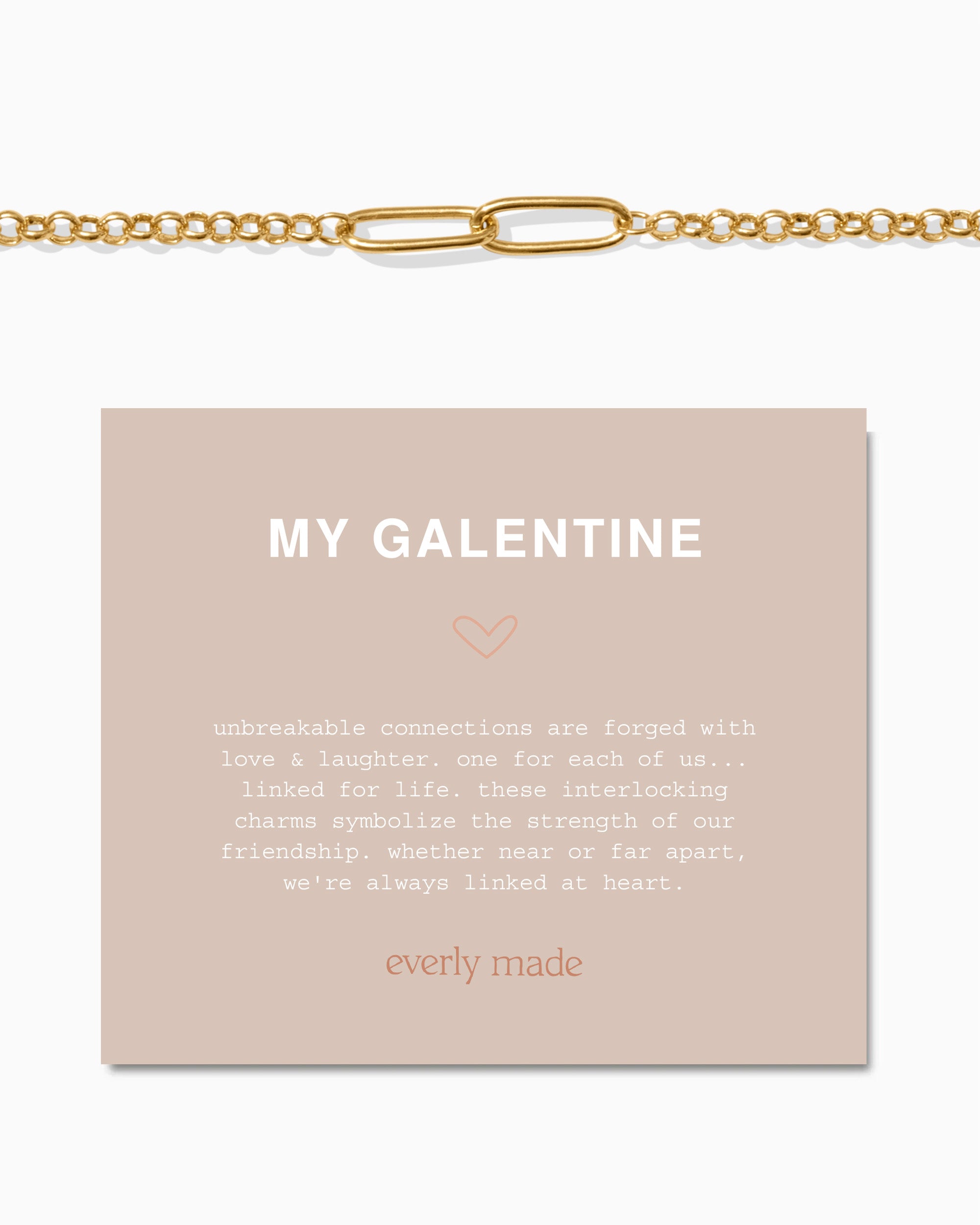 Linked Bracelet • My Galentine