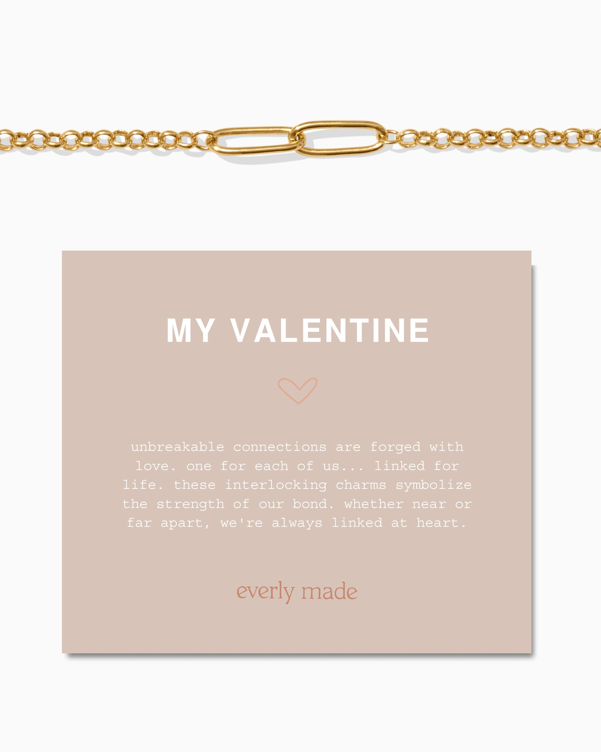 Linked Bracelet • My Valentine