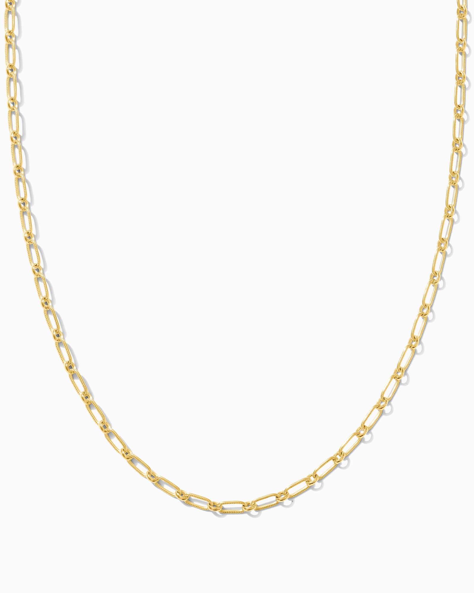 Presley Patterned Chain Necklace