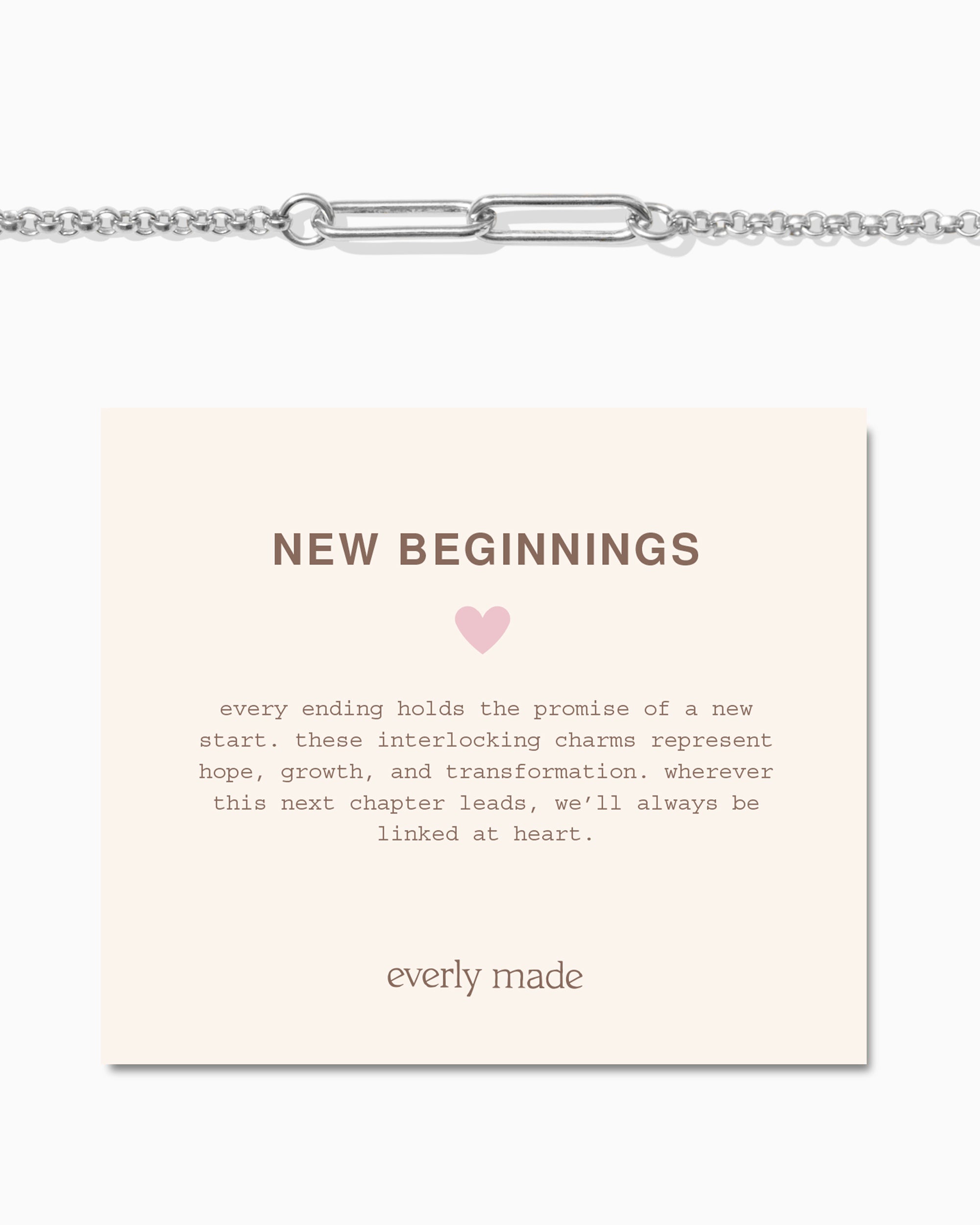 Linked Bracelet • New Beginnings