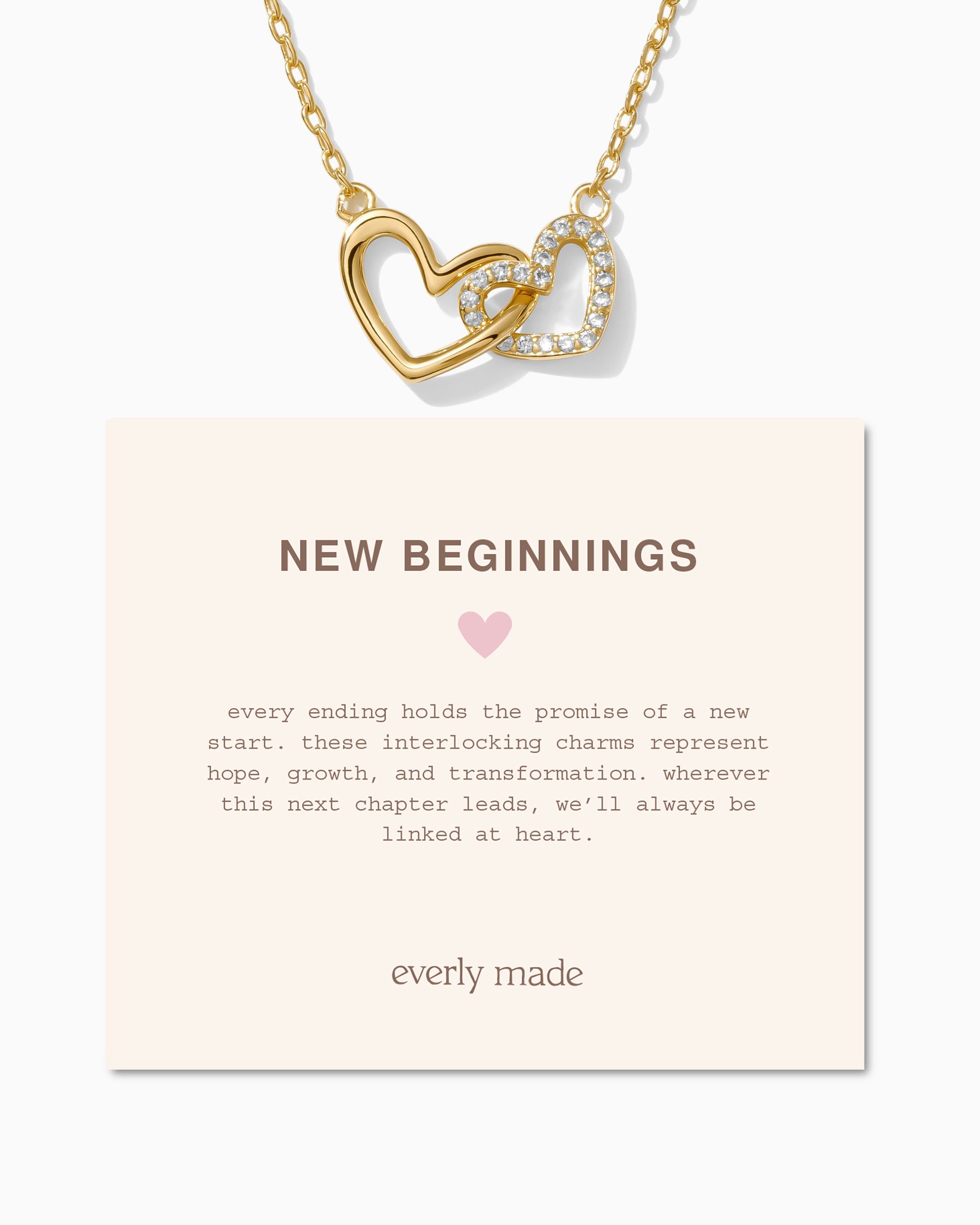 Linked Hearts Necklace • New Beginnings