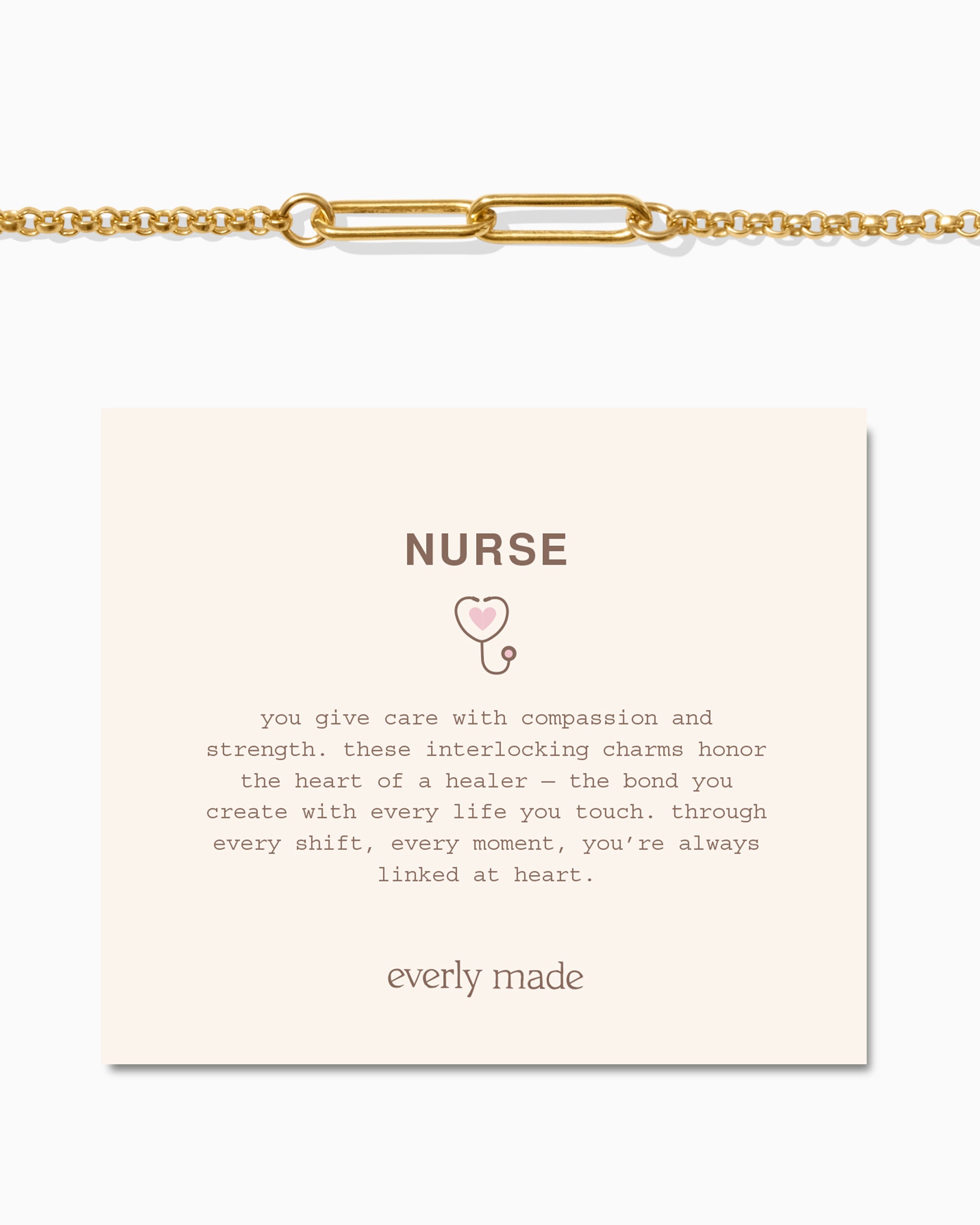 Linked Bracelet • Nurse