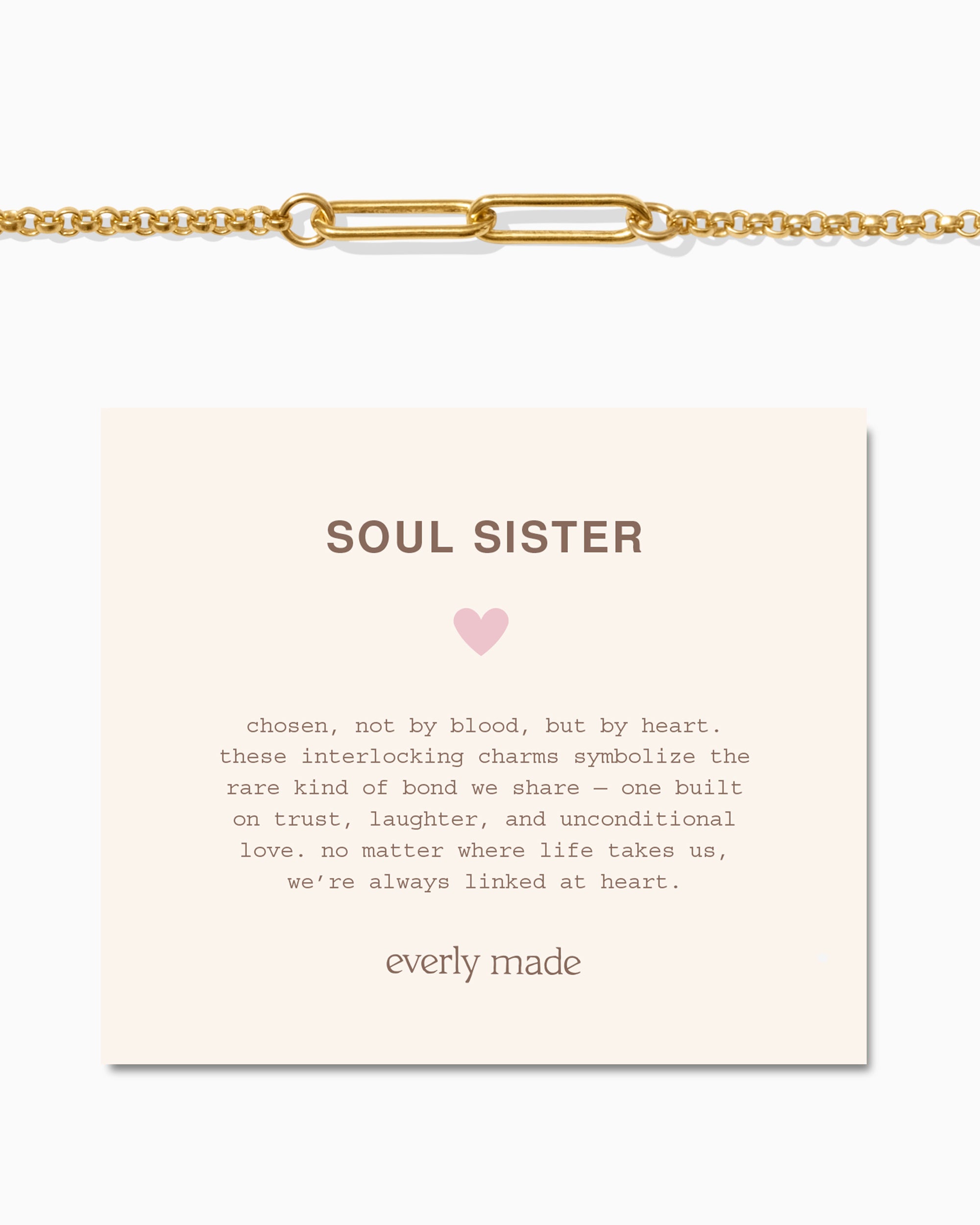 Linked Bracelet • Soul Sister
