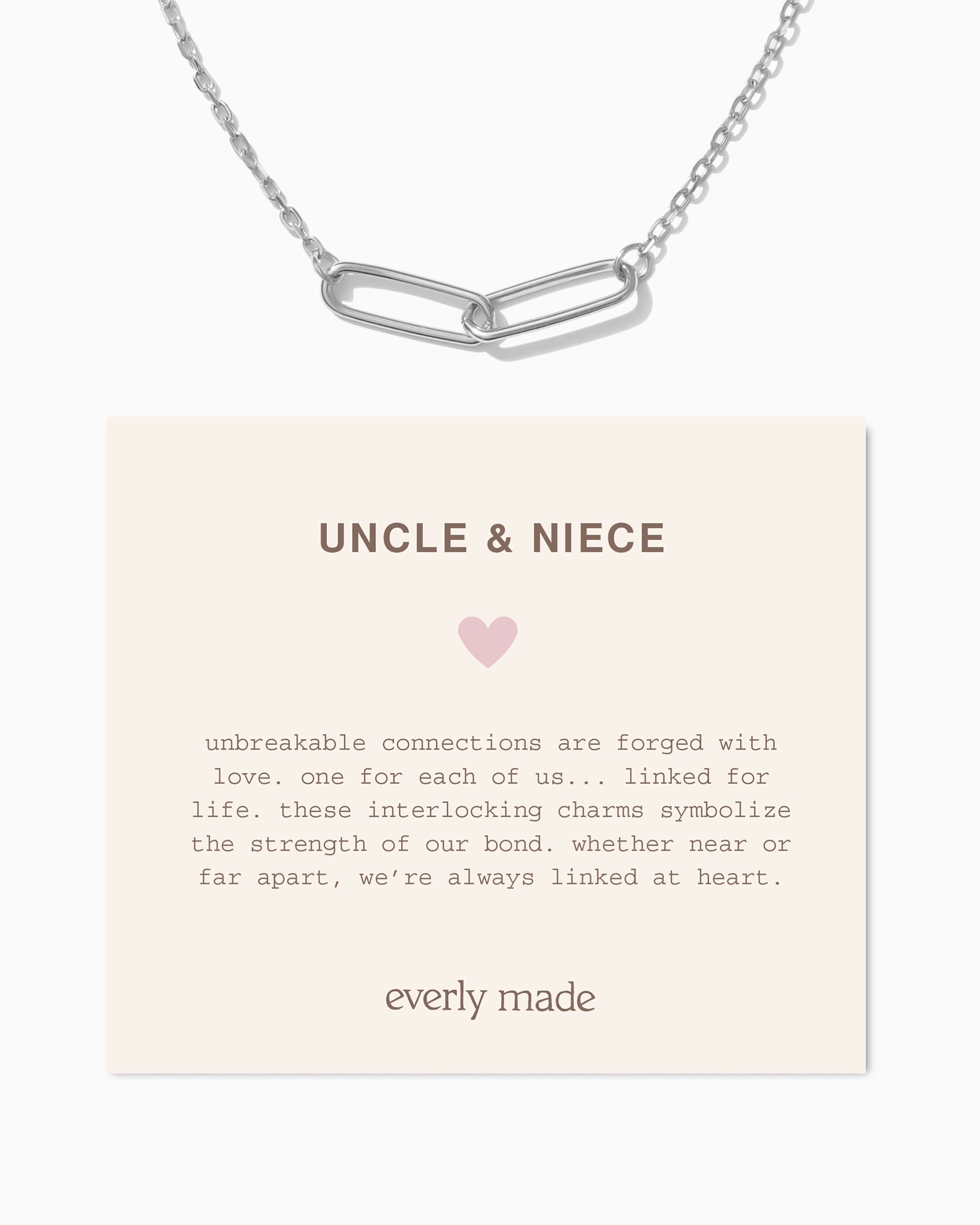 Linked Necklace • Uncle & Niece