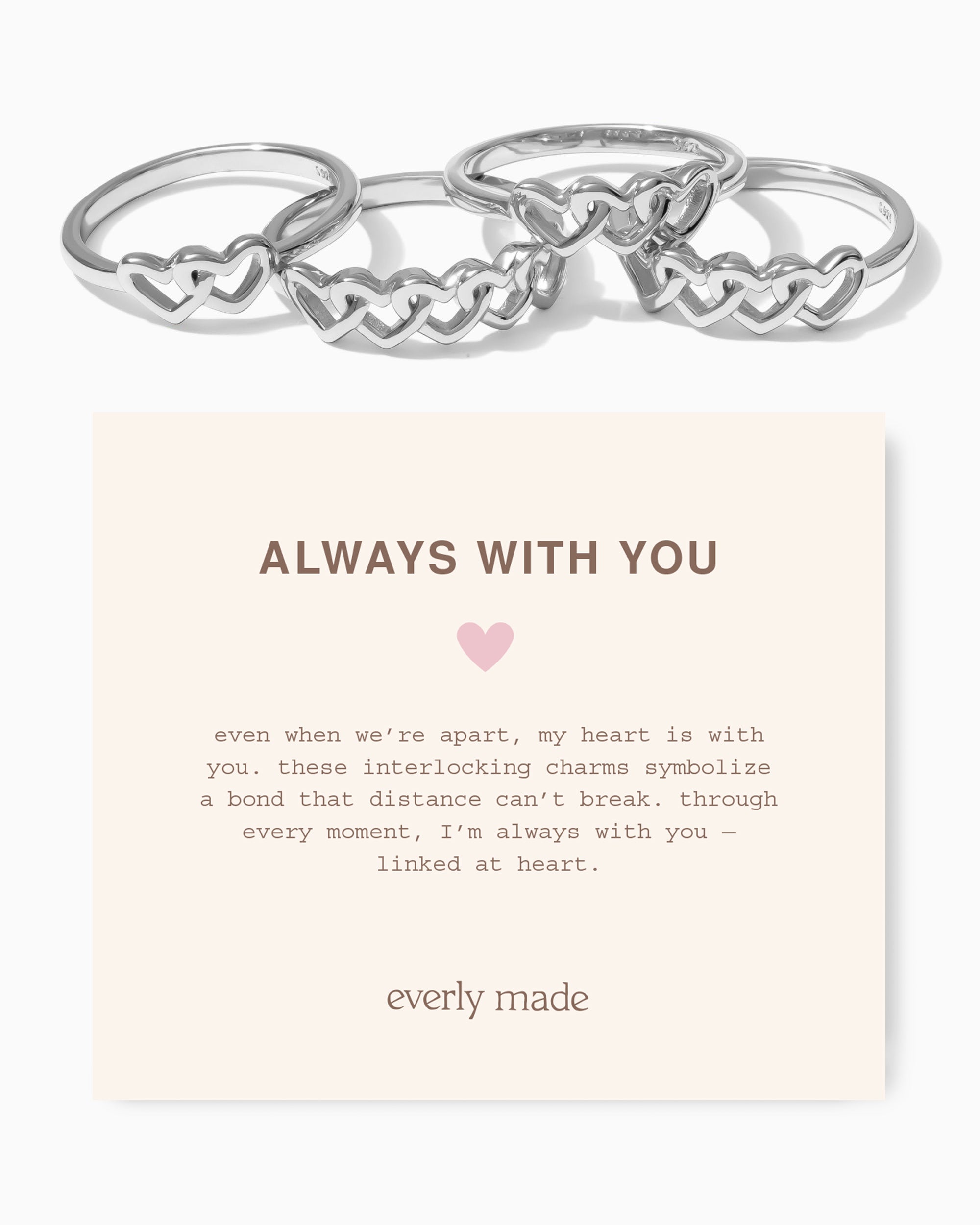 Linked Hearts Ring • Always With You