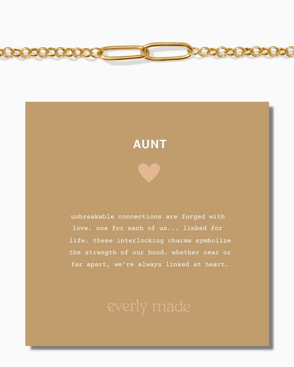 Linked Bracelet • Aunt