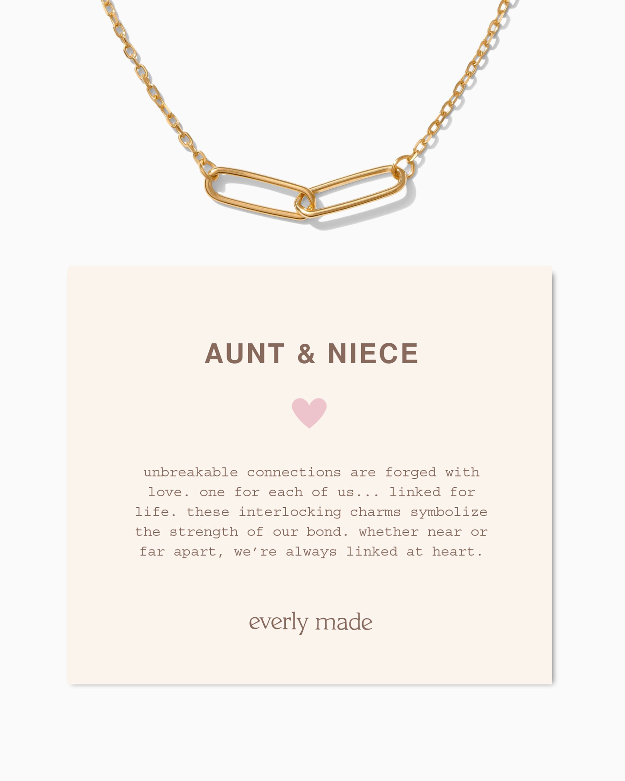 Linked Necklace • Aunt & Niece