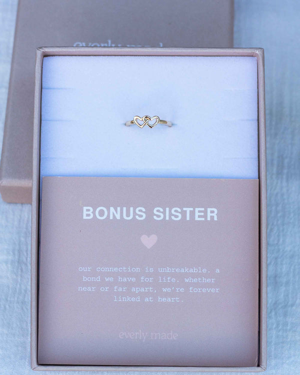 Linked Hearts Ring • Bonus Sister