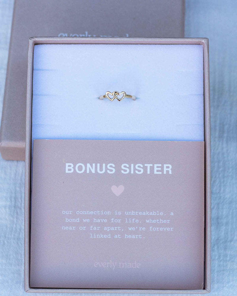 Linked Hearts Ring • Bonus Sister