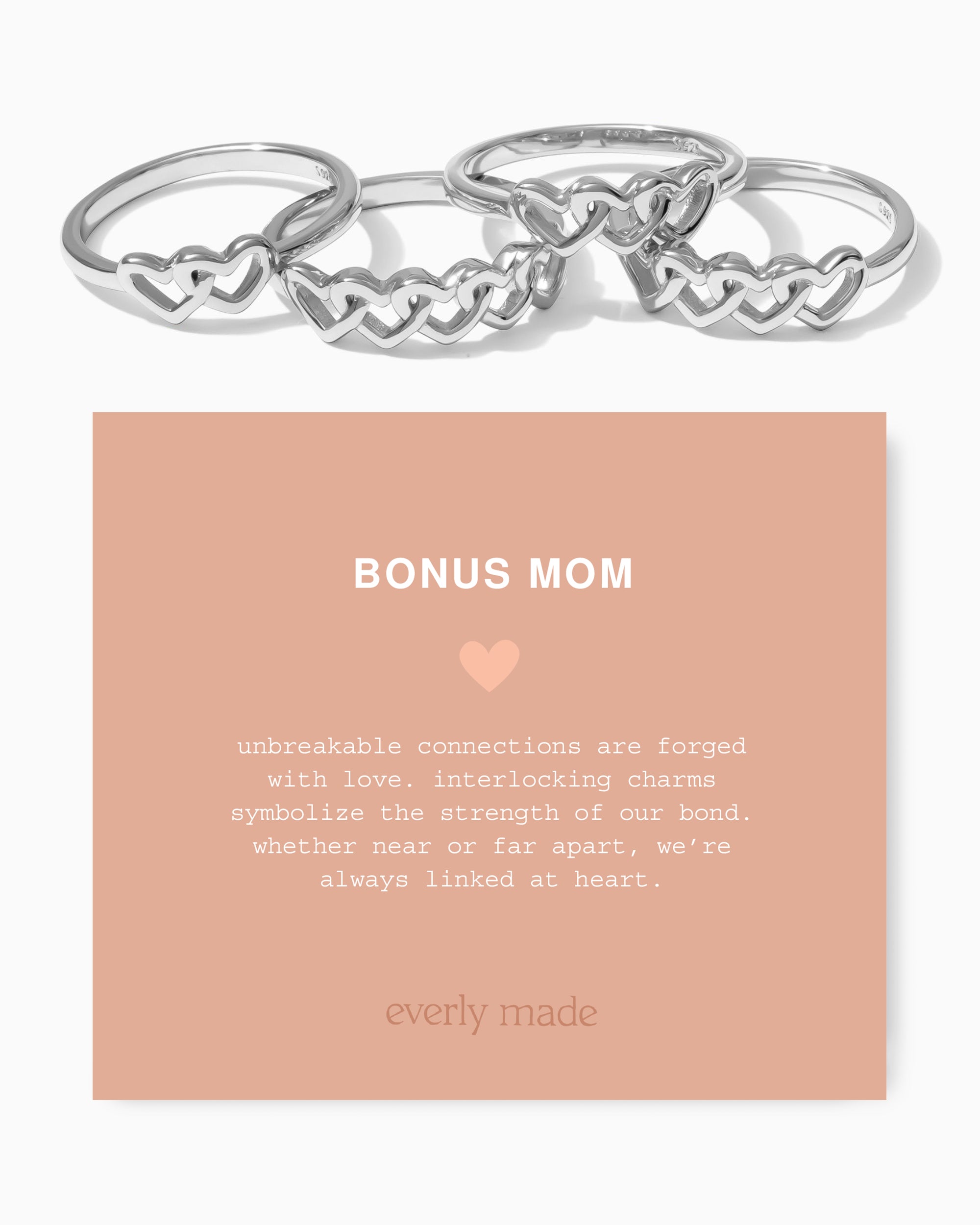Linked Hearts Ring • Bonus Mom