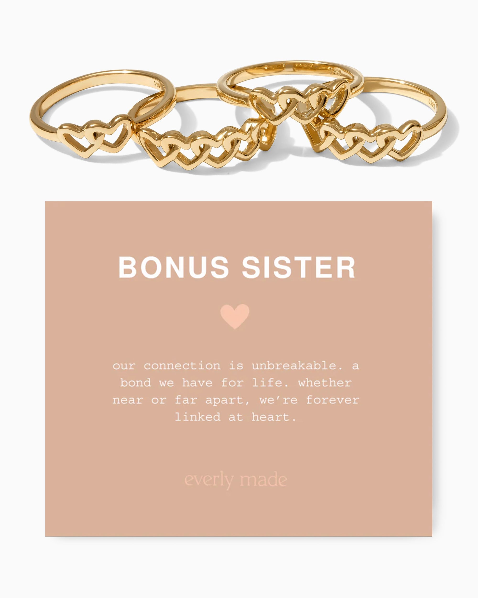 Linked Hearts Ring • Bonus Sister