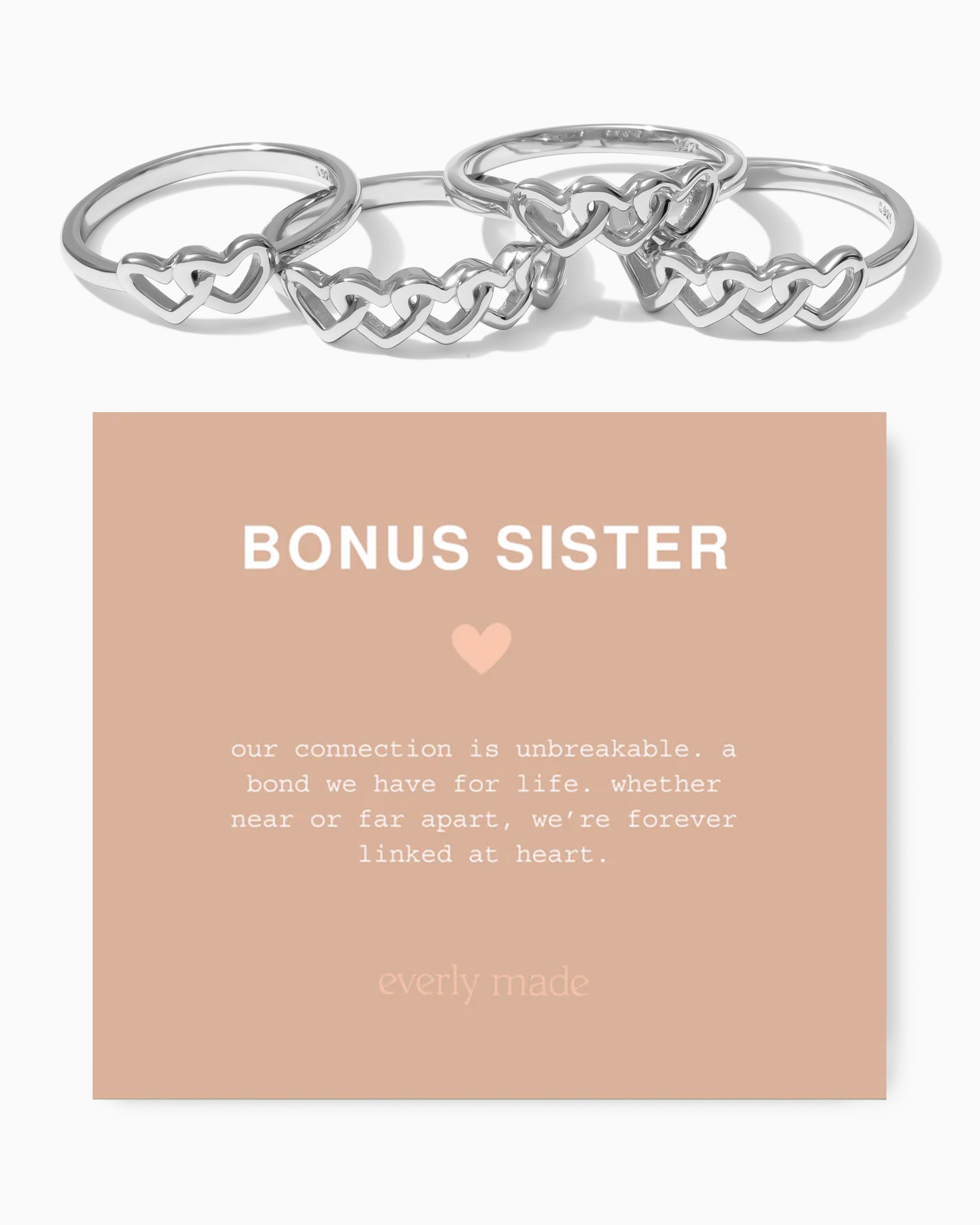 Linked Hearts Ring • Bonus Sister