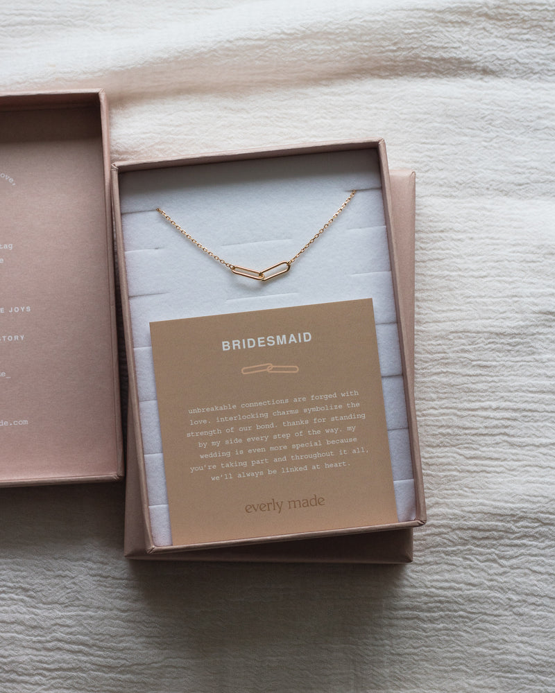 Linked Necklace • Bridesmaid