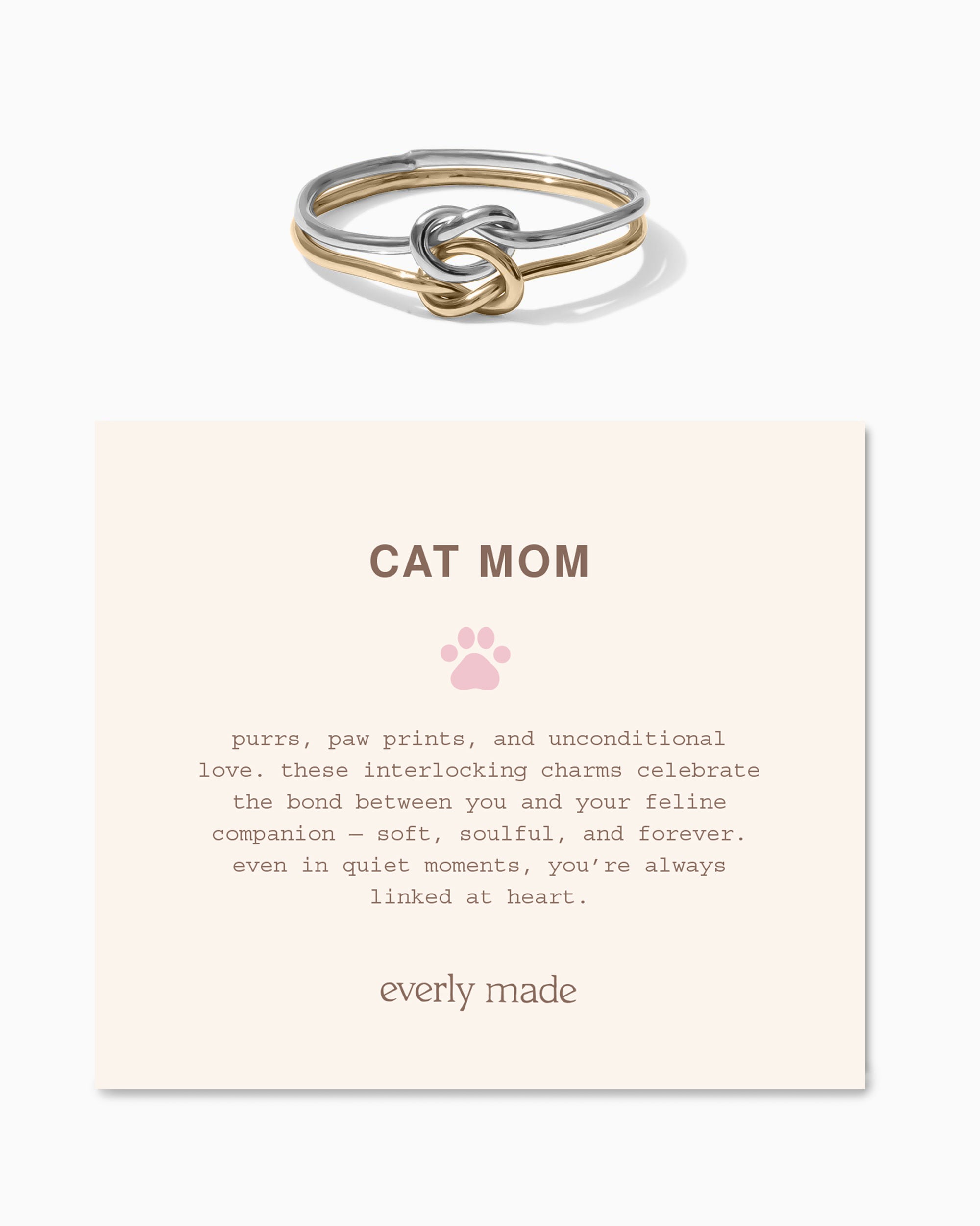 Linked Ring • Cat Mom