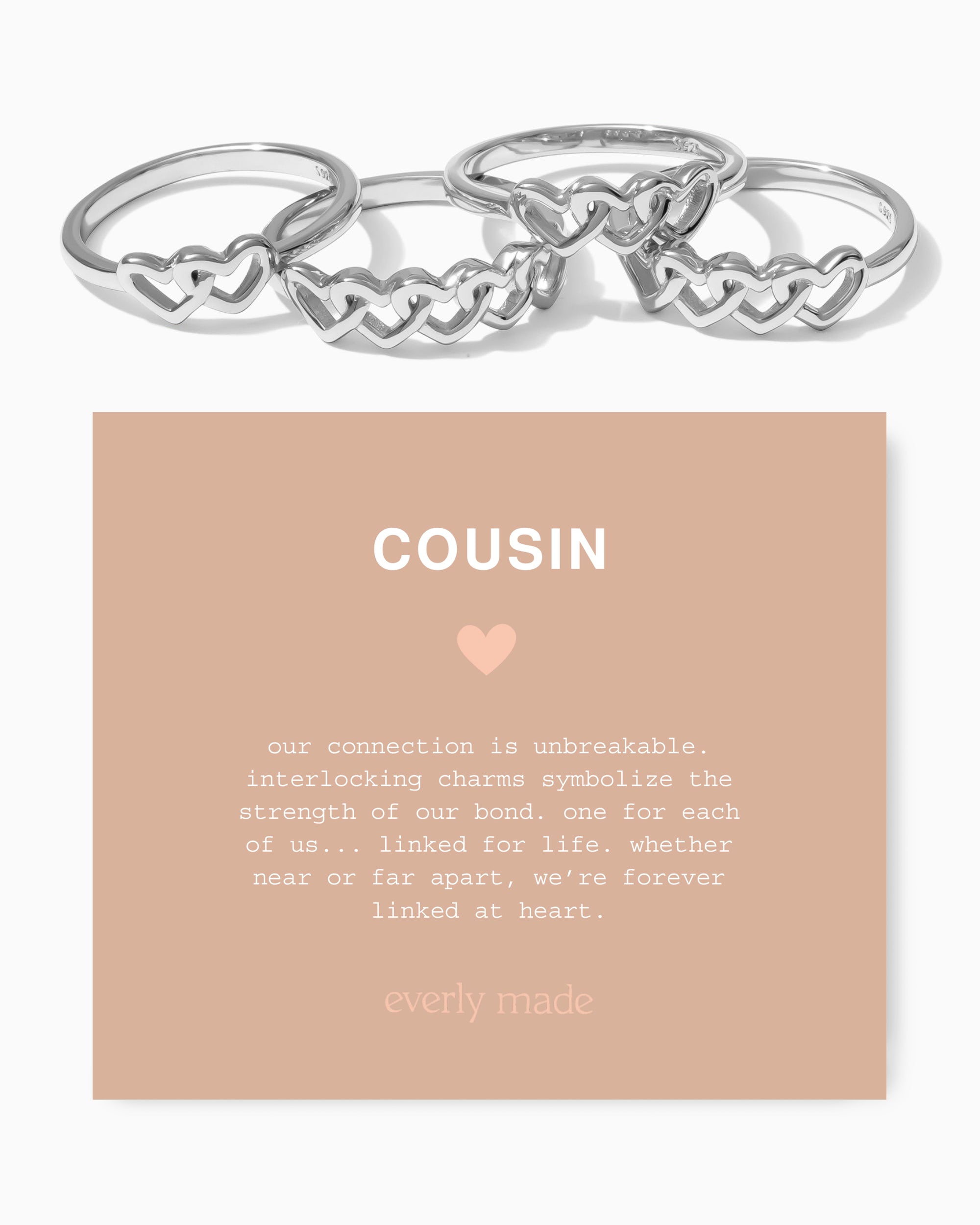 Linked Hearts Ring • Cousin