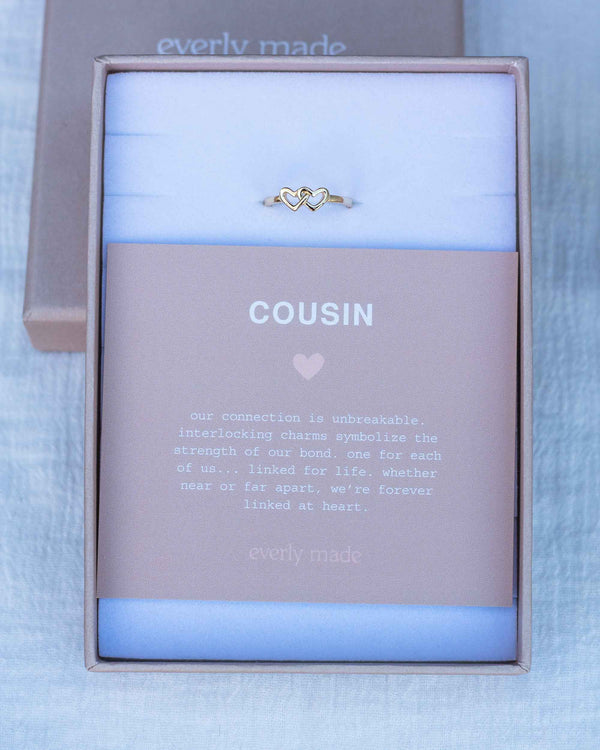 Linked Hearts Ring • Cousin