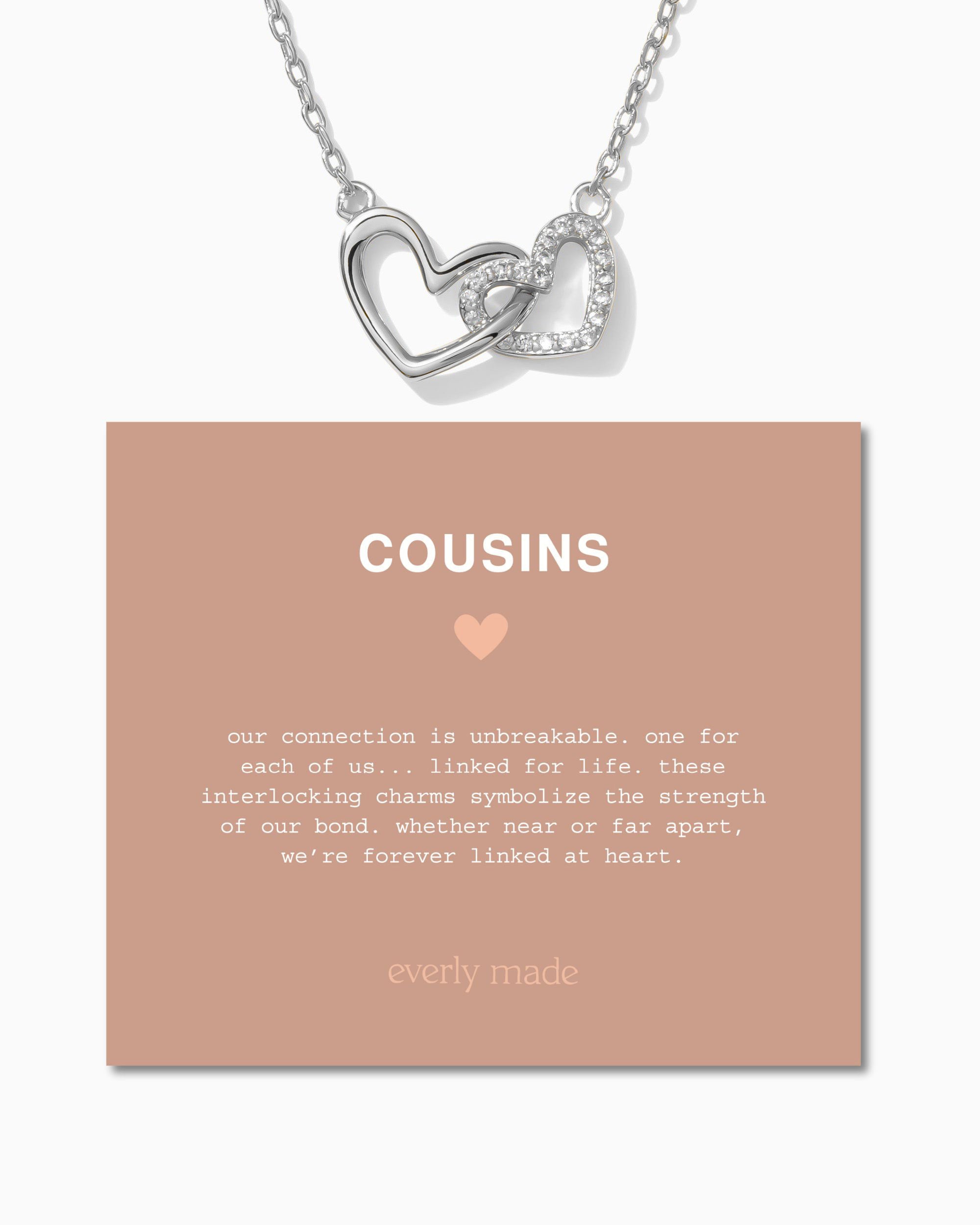 Linked Hearts Necklace • Cousins