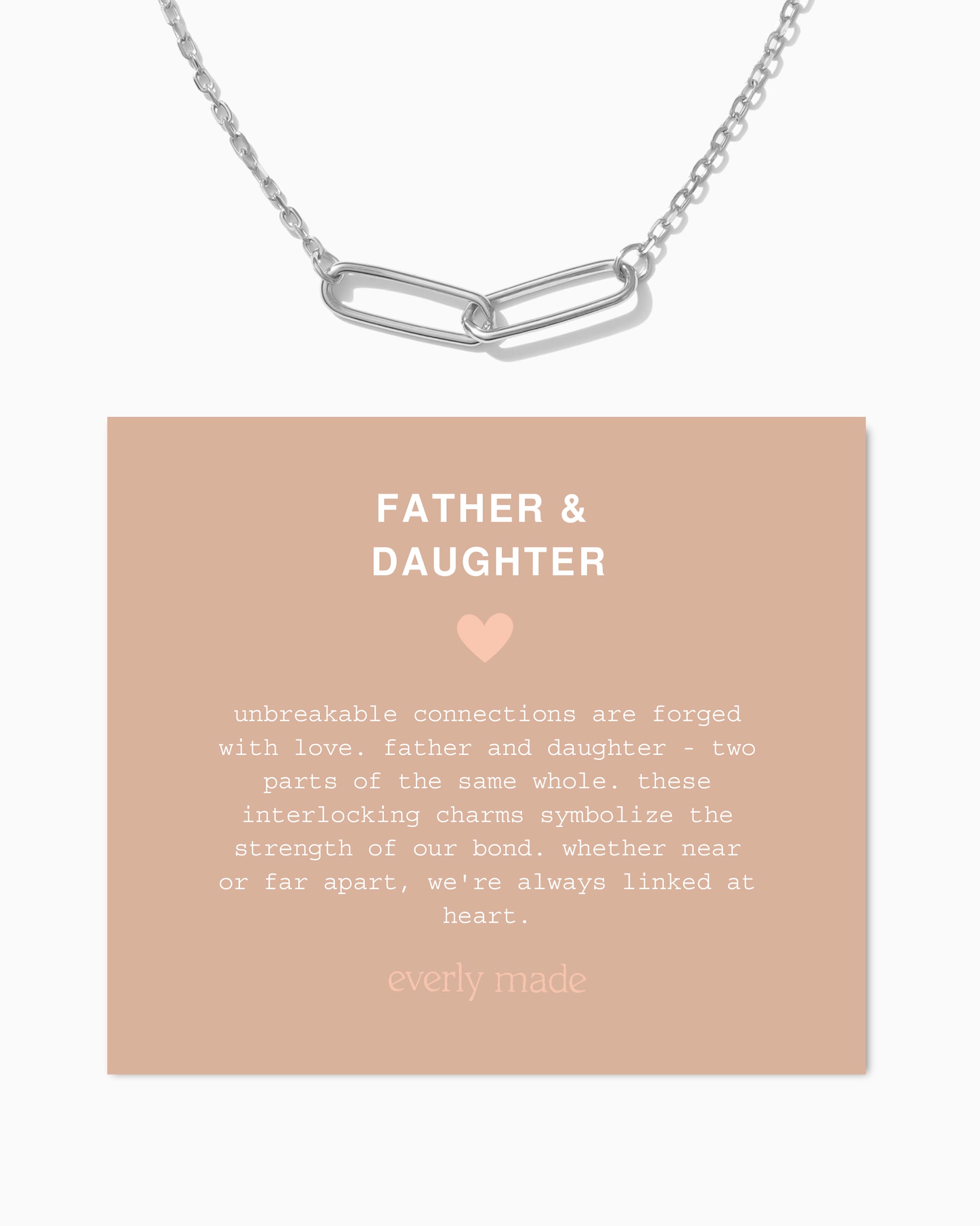 Linked Necklace • Father & Daughter