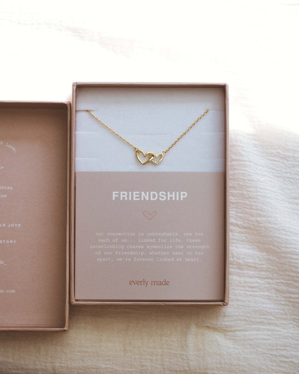 Linked Hearts Necklace • Friendship
