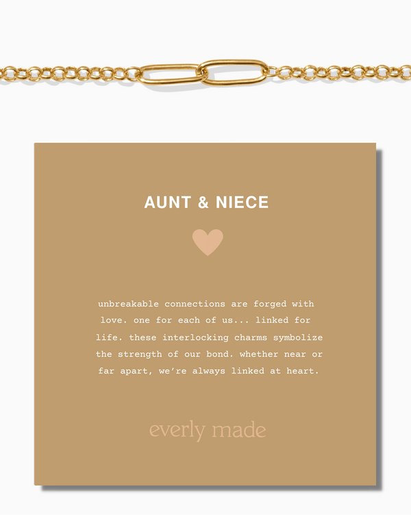 Linked Bracelet • Aunt & Niece