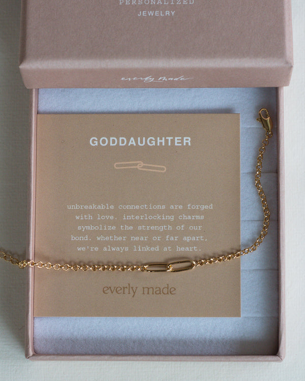 Linked Bracelet • Goddaughter