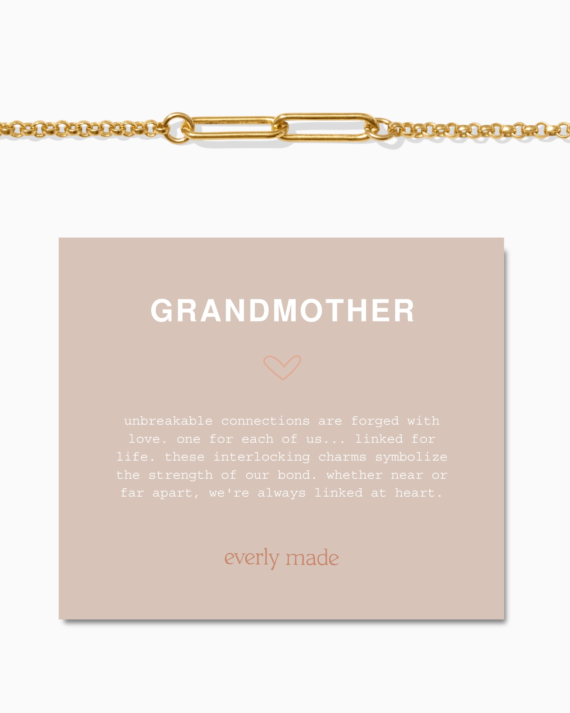 Linked Bracelet • Grandmother