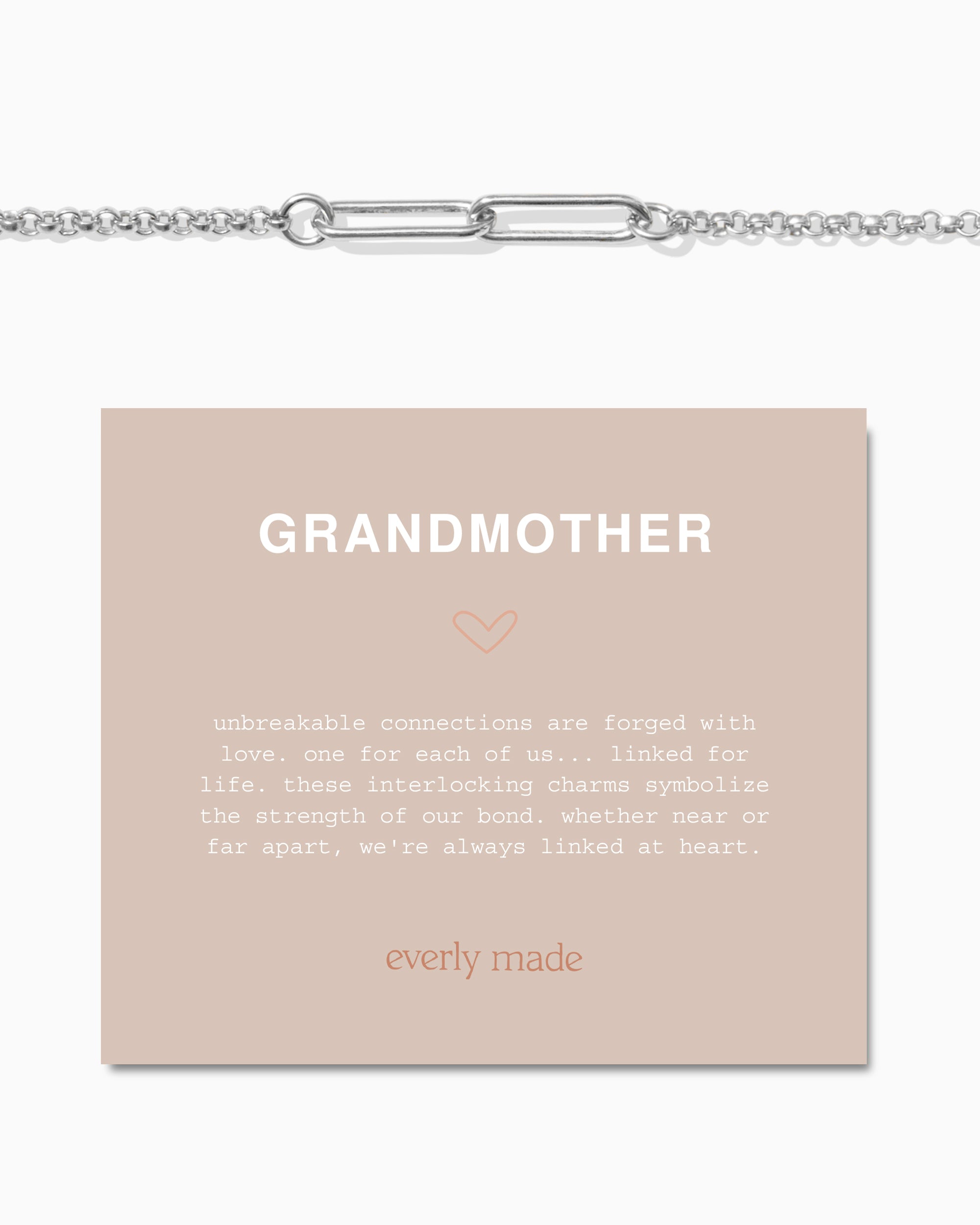 Linked Bracelet • Grandmother