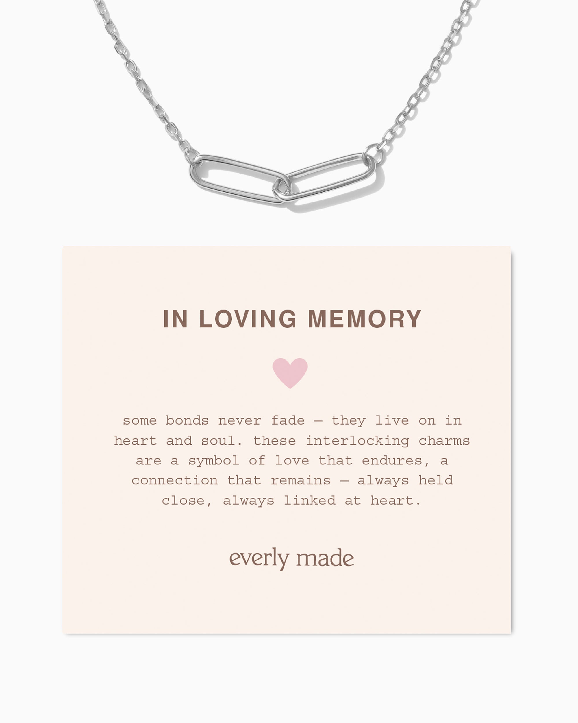 Linked Necklace • In Loving Memory