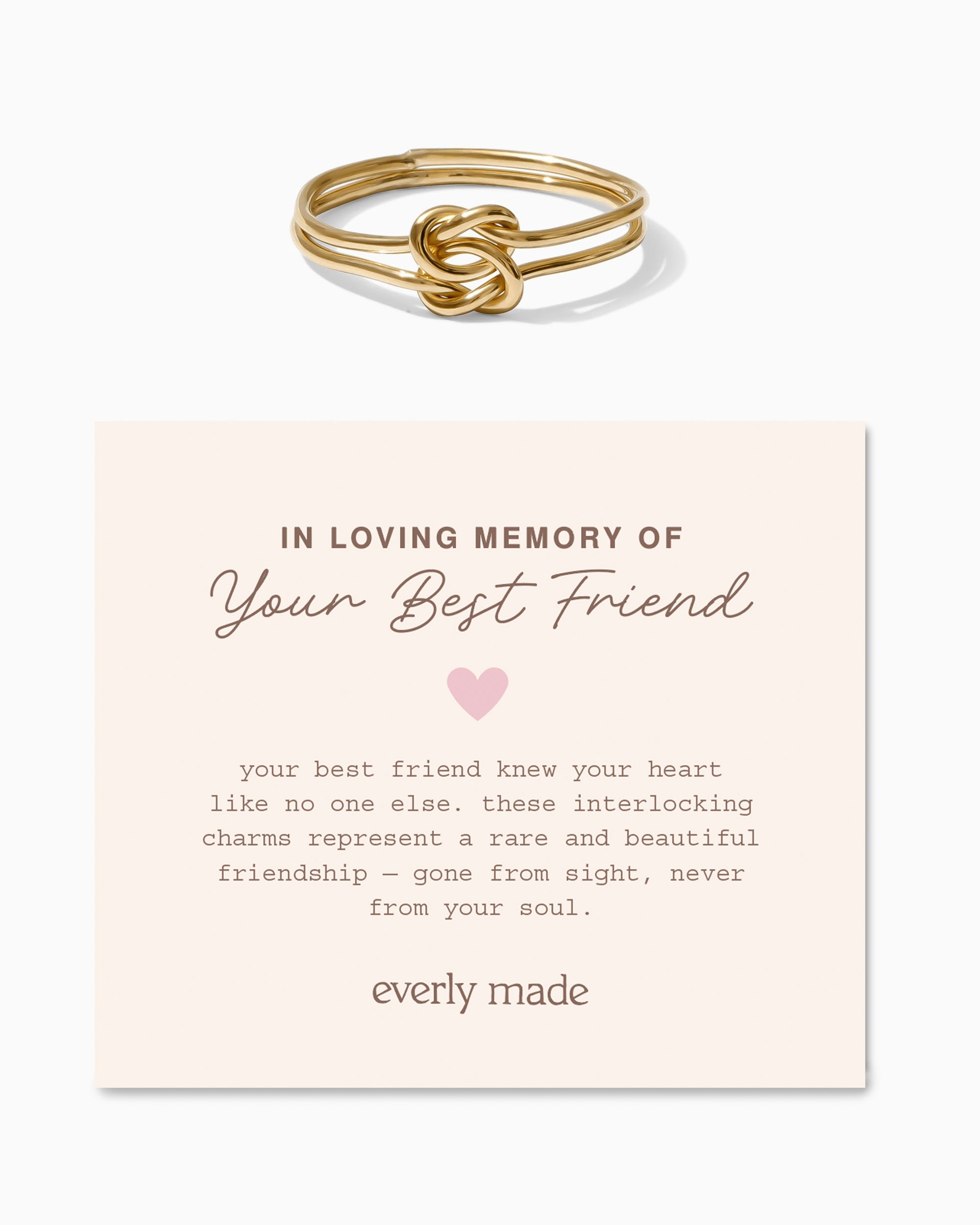 Linked Ring • In Loving Memory of your Best Friend