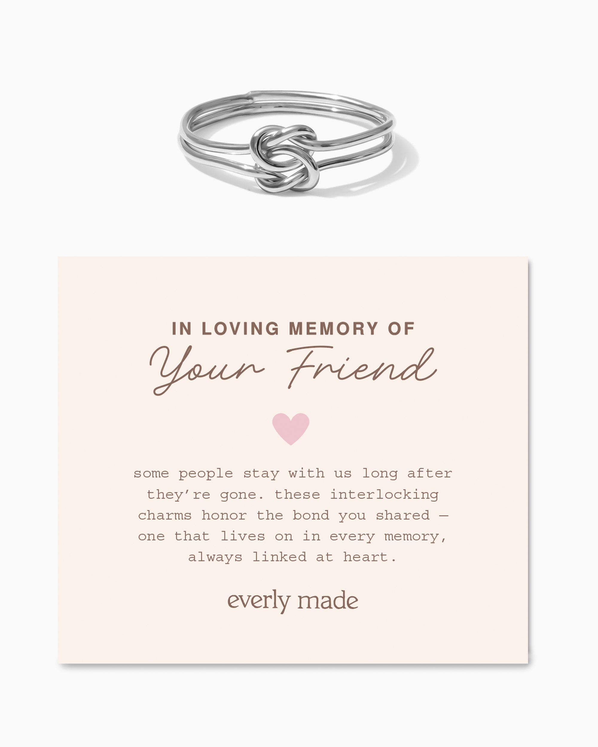 Linked Ring • In Loving Memory of your Friend