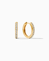 Kelsey 15mm Pave Hoop Earrings