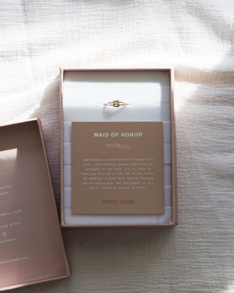 Linked Ring • Maid of Honor