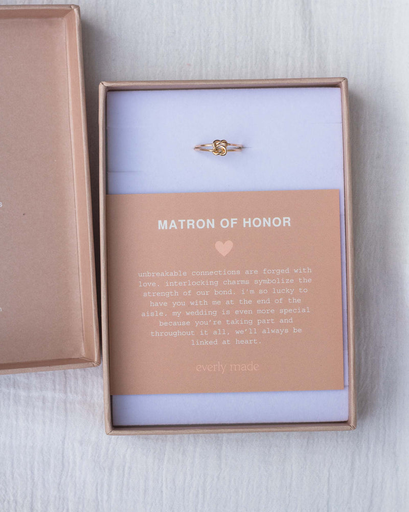 Linked Ring • Matron of Honor
