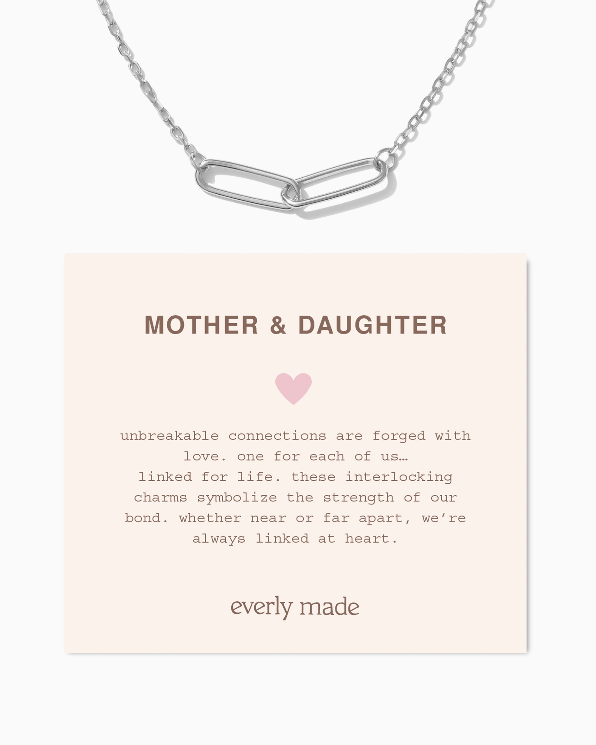 Linked Necklace • Mother & Daughter