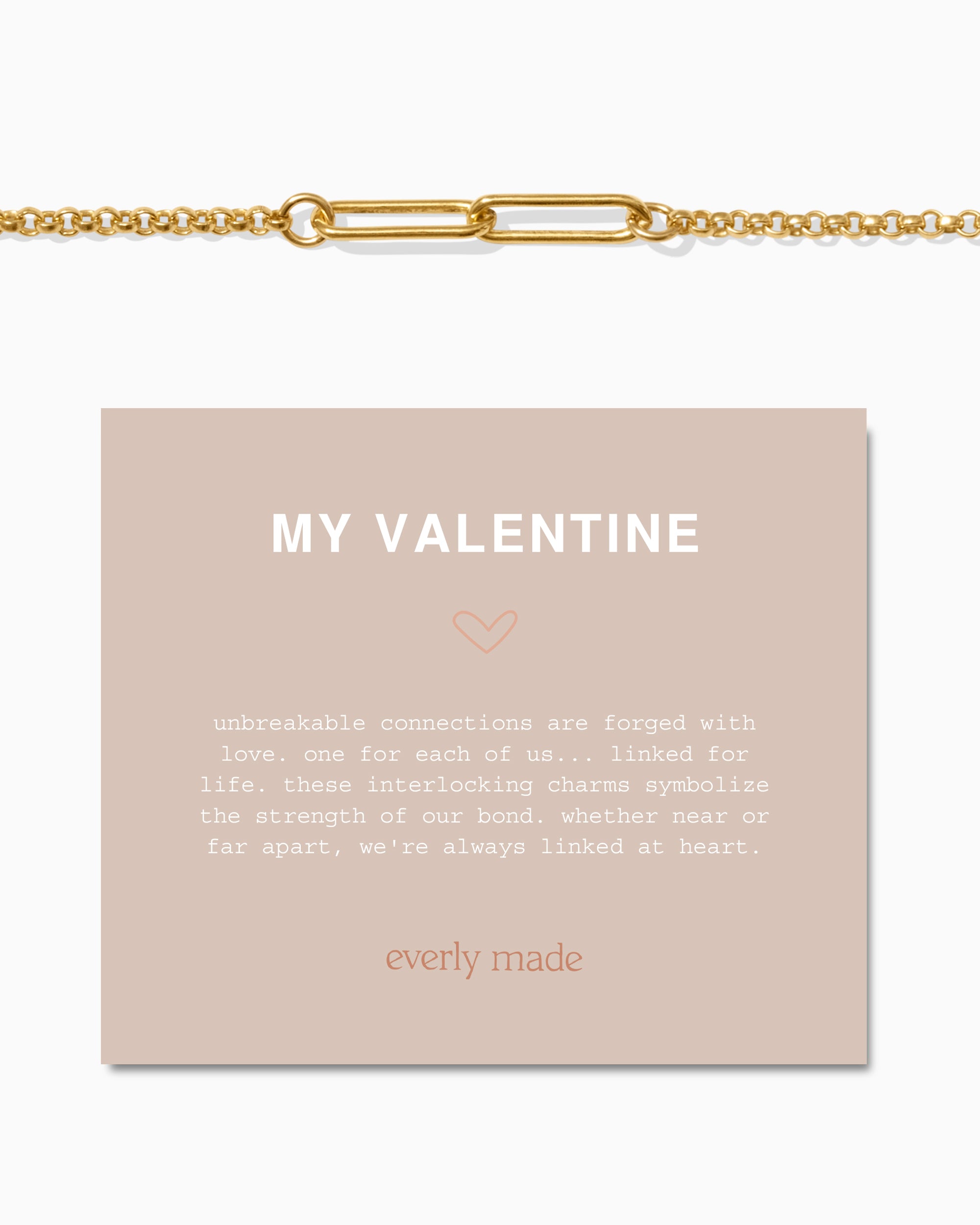 Linked Bracelet • My Valentine