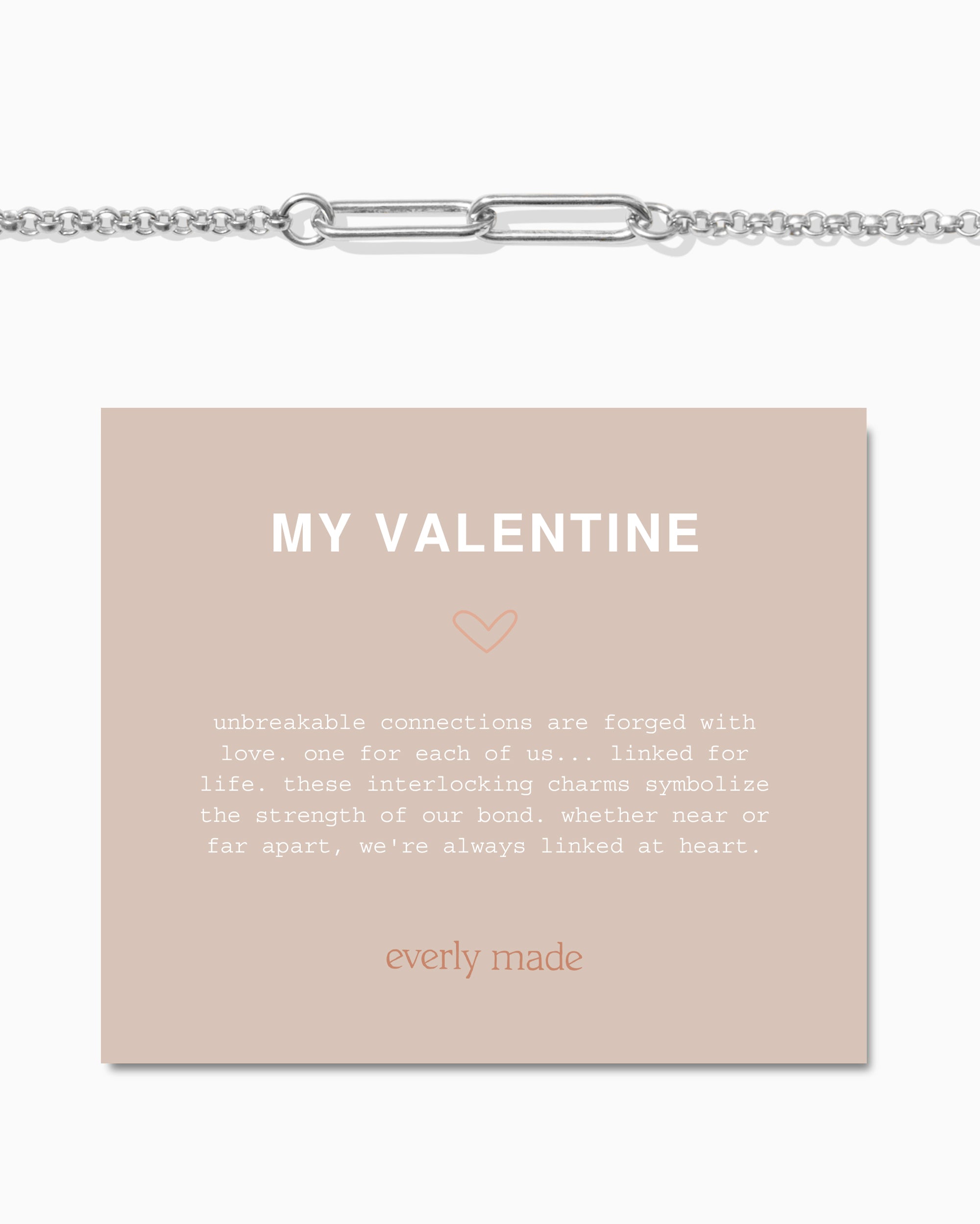 Linked Bracelet • My Valentine
