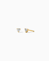 Peyton Tiny Heart CZ Stud Earrings